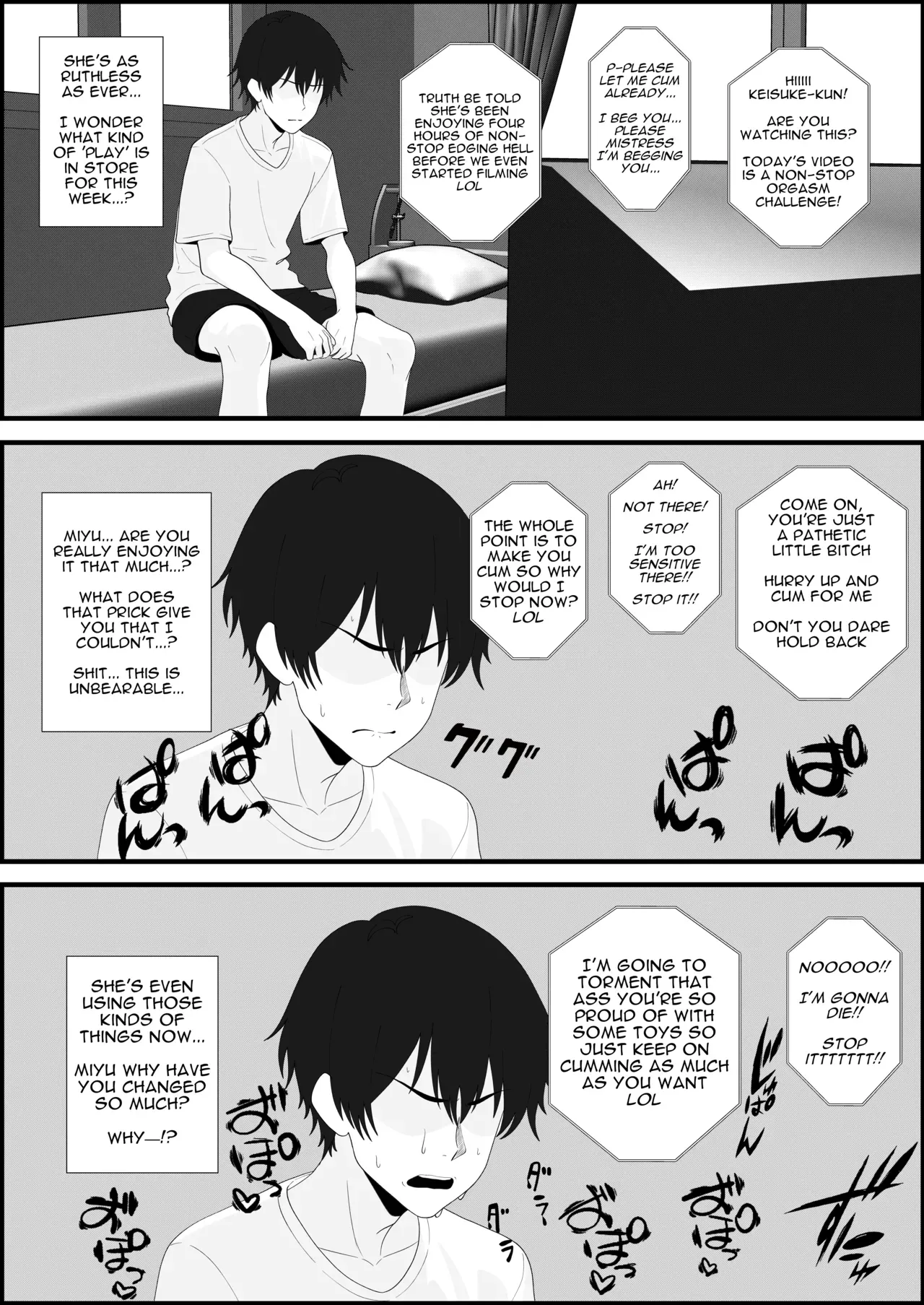 [Seijin 14-sai (Sankaku Noel)] Netorareta Kanojo ga Joou-sama ni natte Kaettekita ~Ruined de Kintama o Kara ni sarete Zenritsusen o Ijirarete Nandomo Nandomo Mesuikishite Choukyou sareru Ohanashi~ [English] - Page 5