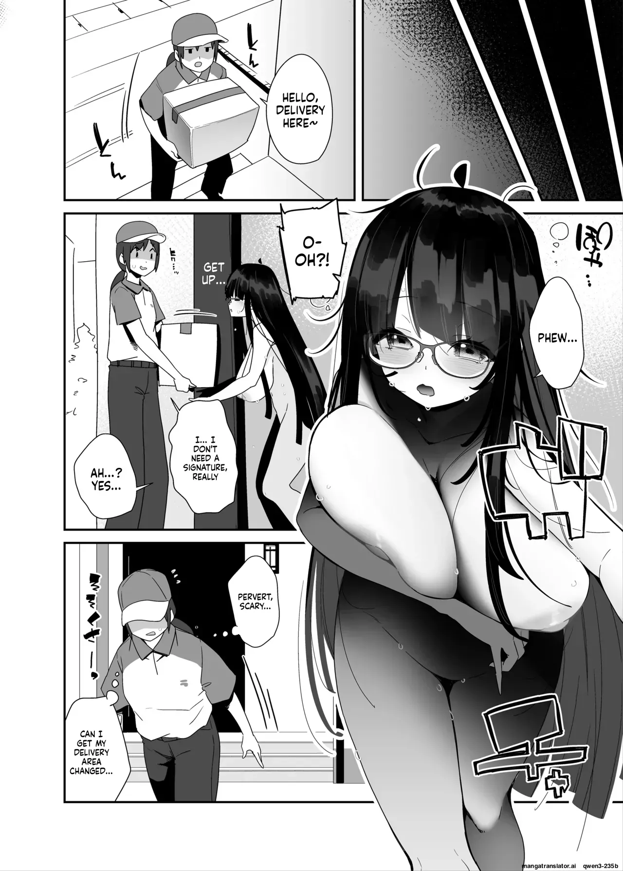 [Condiment Moderately (Maeshima Ryou)] Dosukebe Kyonyuu Joshi ga Kazoku no Inai Renkyuu ni Hitasura Onanie Shimakuru Hanashi [Digital] (SCANMTL) - Page 3