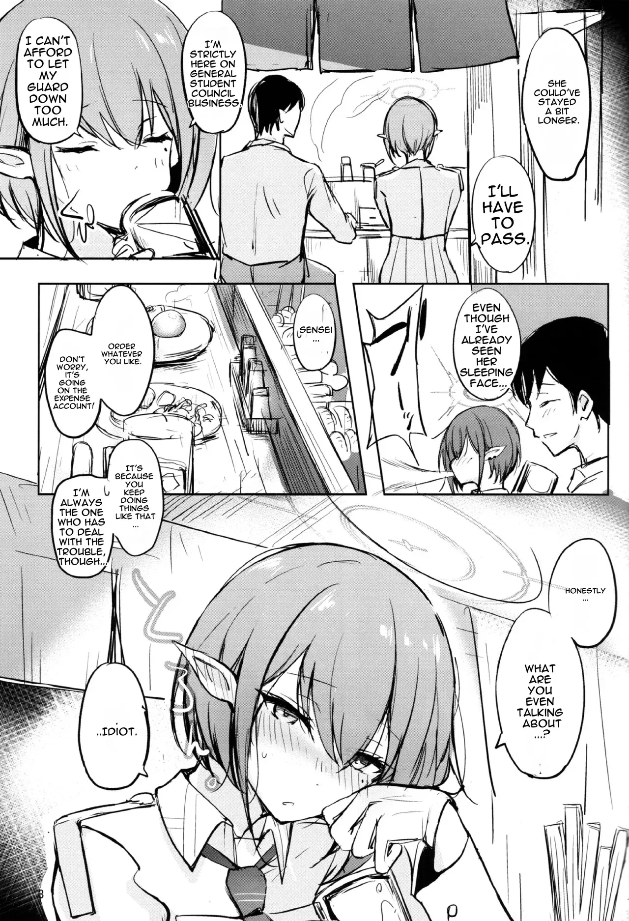 (C104) [Dream Halls! (Tsuzuri)] Chimei-teki na Kanojo (Blue Archive) [English] - Page 2