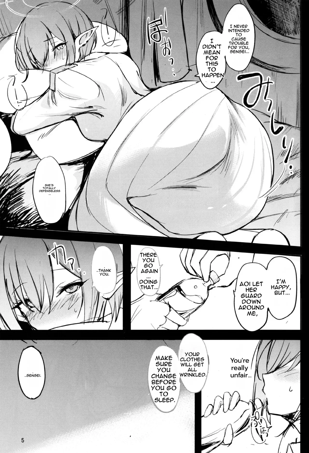 (C104) [Dream Halls! (Tsuzuri)] Chimei-teki na Kanojo (Blue Archive) [English] - Page 4