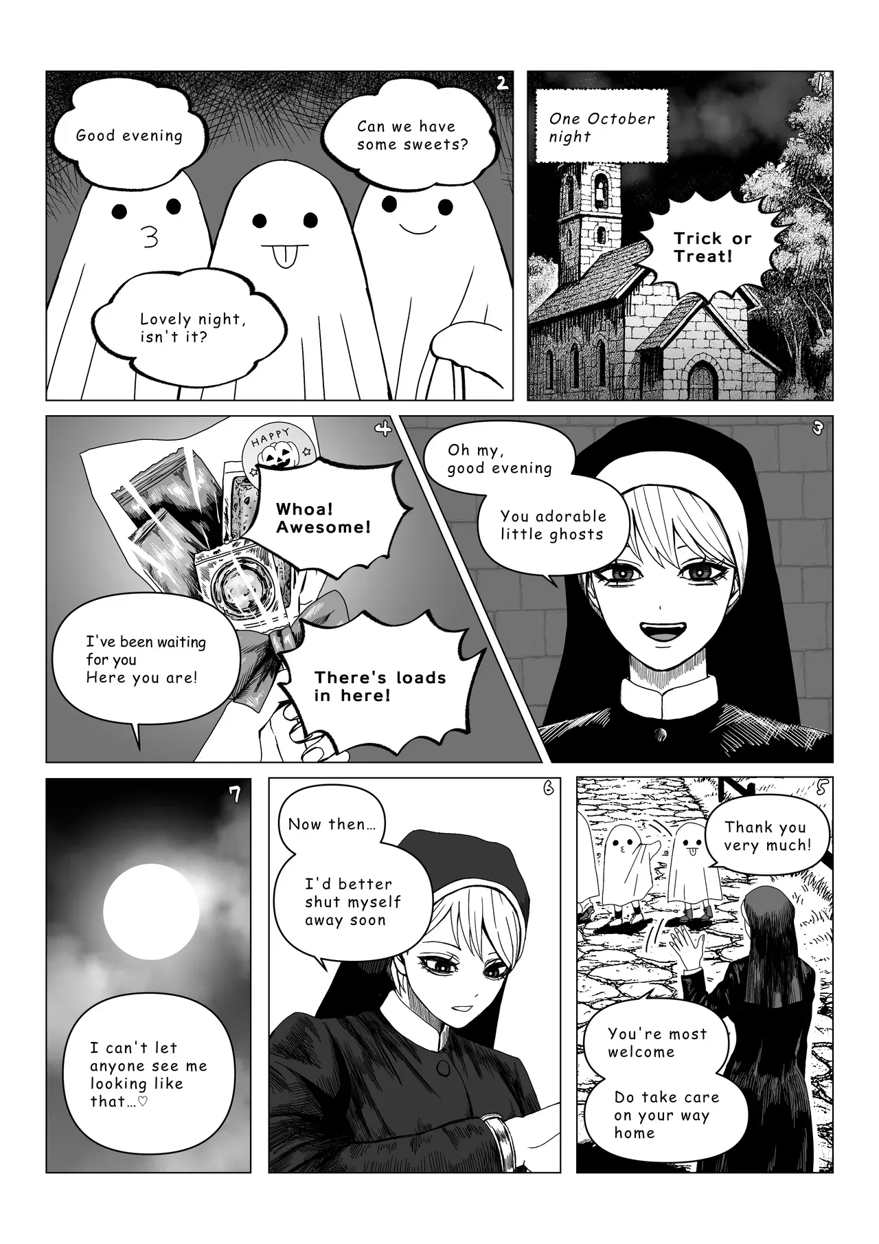 [Ebitarutaru(えびタルタル)] Halloween Manga [English] - Page 2