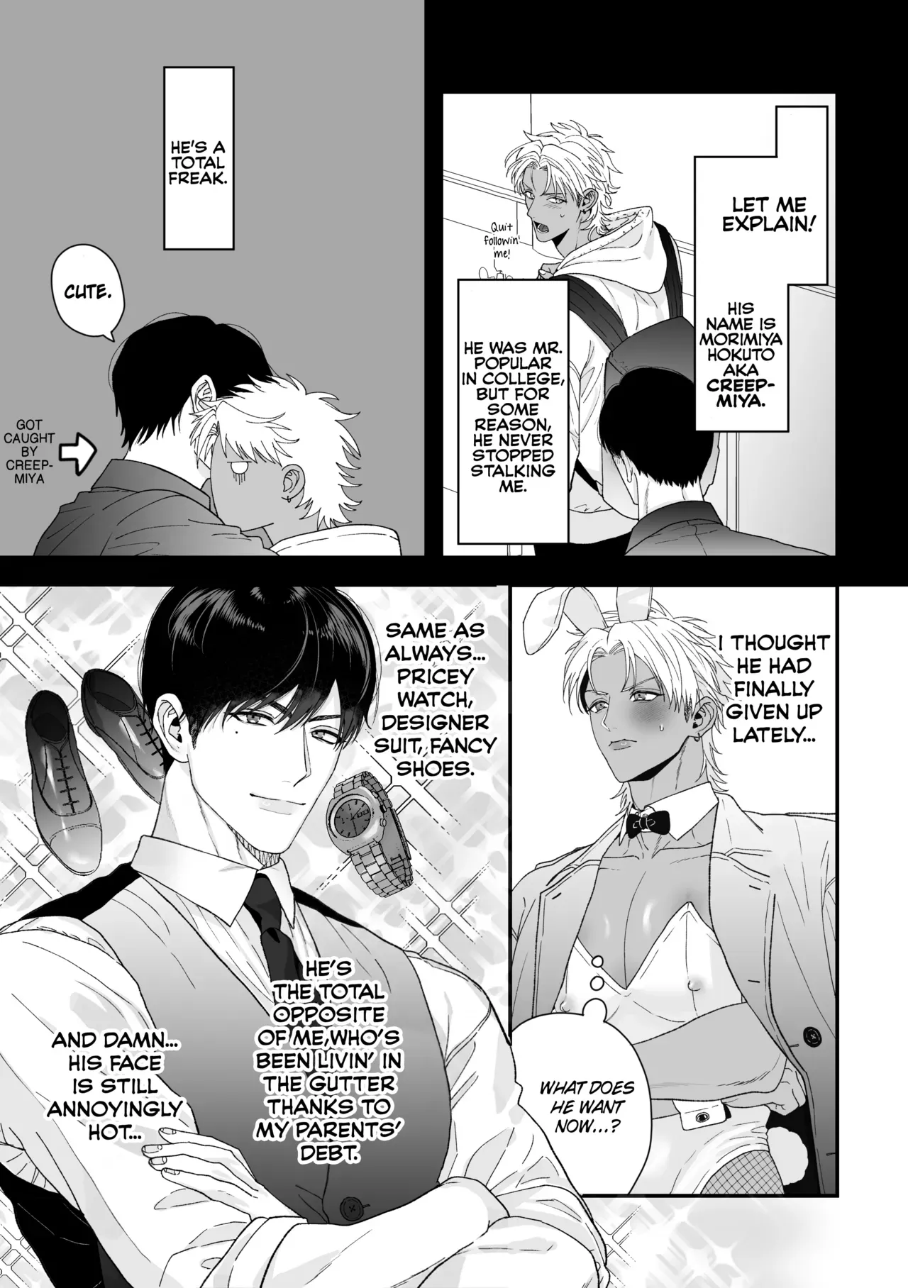[suikadonburi (uotame)] The Time I, A Sexy♡Bunny Boy, Became a Bunny and Entered a Lovers Contract [English] {Doomed Scans, Yengli} [Digital] - Page 7