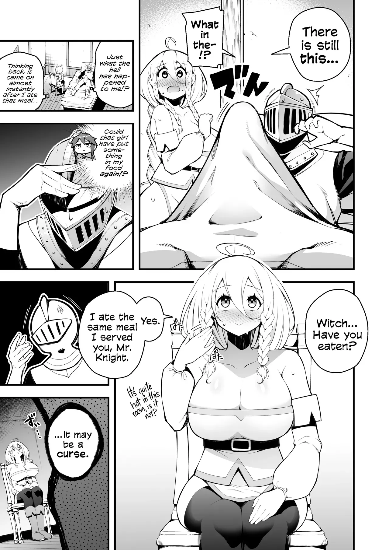 [Jisyakunyudo (Nanameno Hayuta)] The Apprentice Witch And The Cursed Dick | Minarai Majo to Noroi no Chinpo [English] [Cookie Cruncher] [Digital] - Page 10