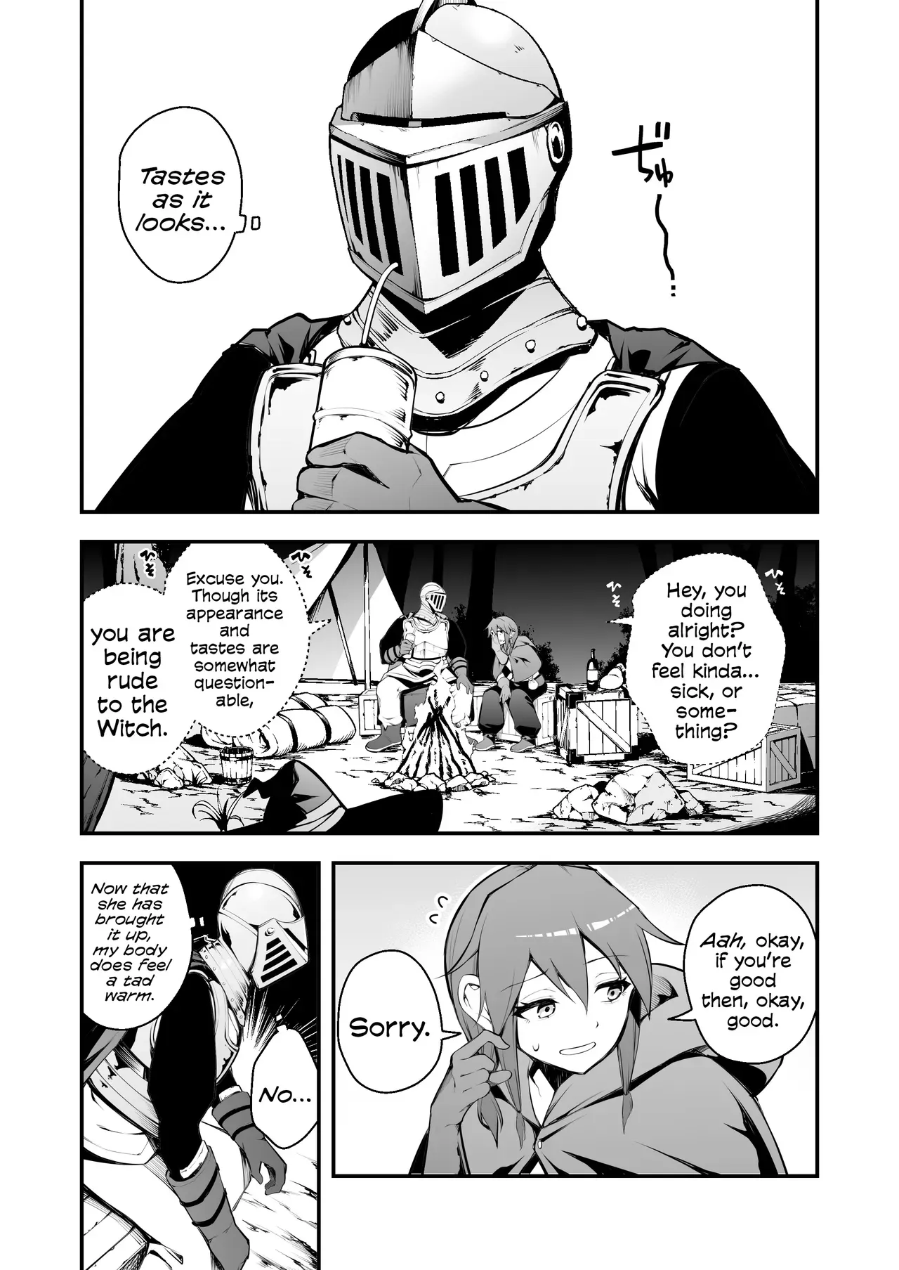 [Jisyakunyudo (Nanameno Hayuta)] The Apprentice Witch And The Cursed Dick | Minarai Majo to Noroi no Chinpo [English] [Cookie Cruncher] [Digital] - Page 5