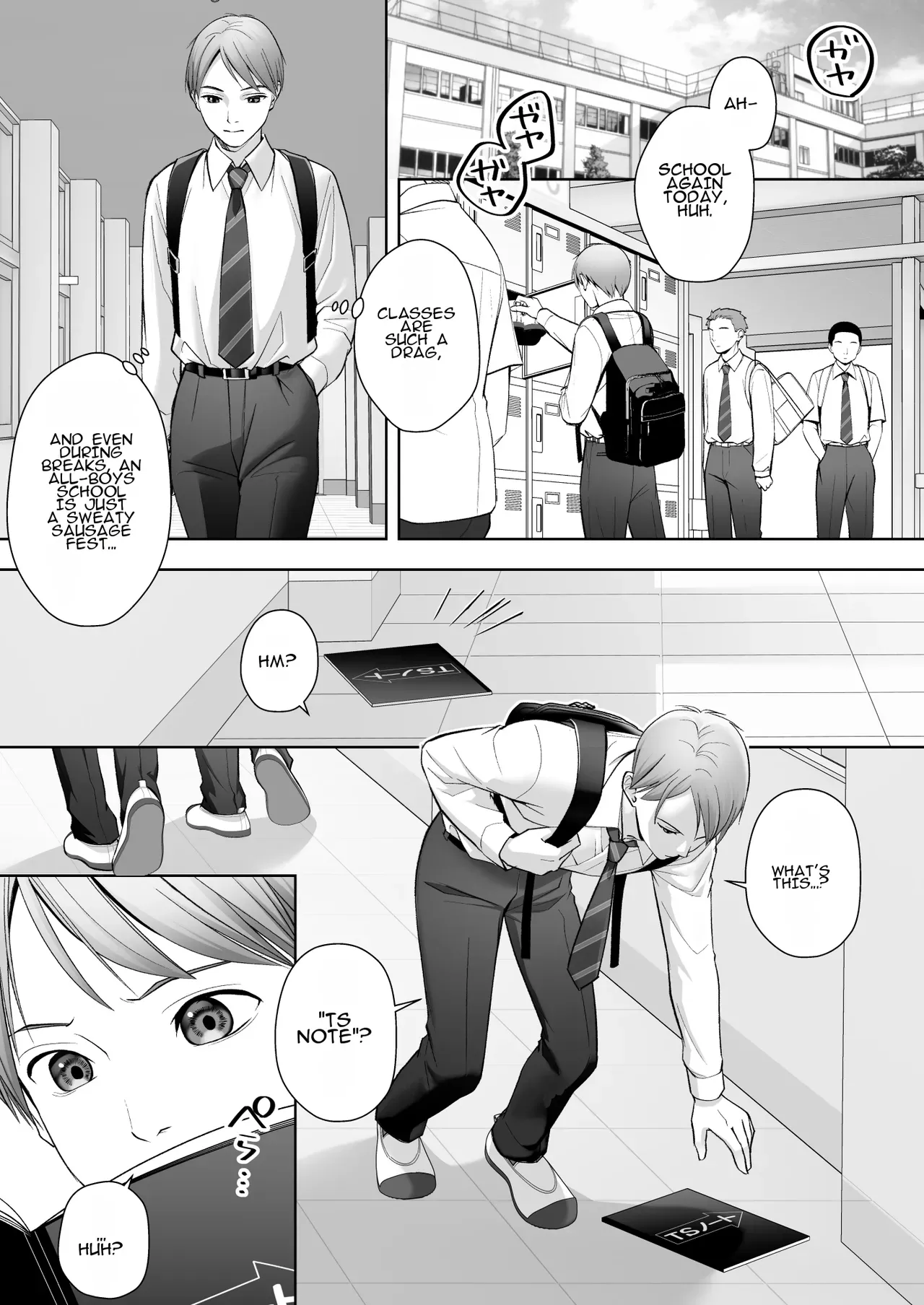 [Amulai Okashi Seisakusho (Joushi)] TS Kaihen Note de Yaritai Houdai!? | Do Whatever You Want with the TS Transformation Notebook!? - Page 2
