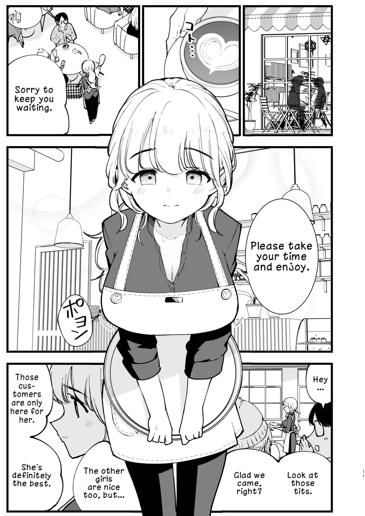 [Shironegiya (miya9)] Boku no Kanojo wa Cafe Tenin 2 ~Netorare, Ochite~ | My Girlfriend is a Cafe Waitress 2 ~Cuckolded and Fallen~ [English] [LKK•Scans] [Digital] - Page 10