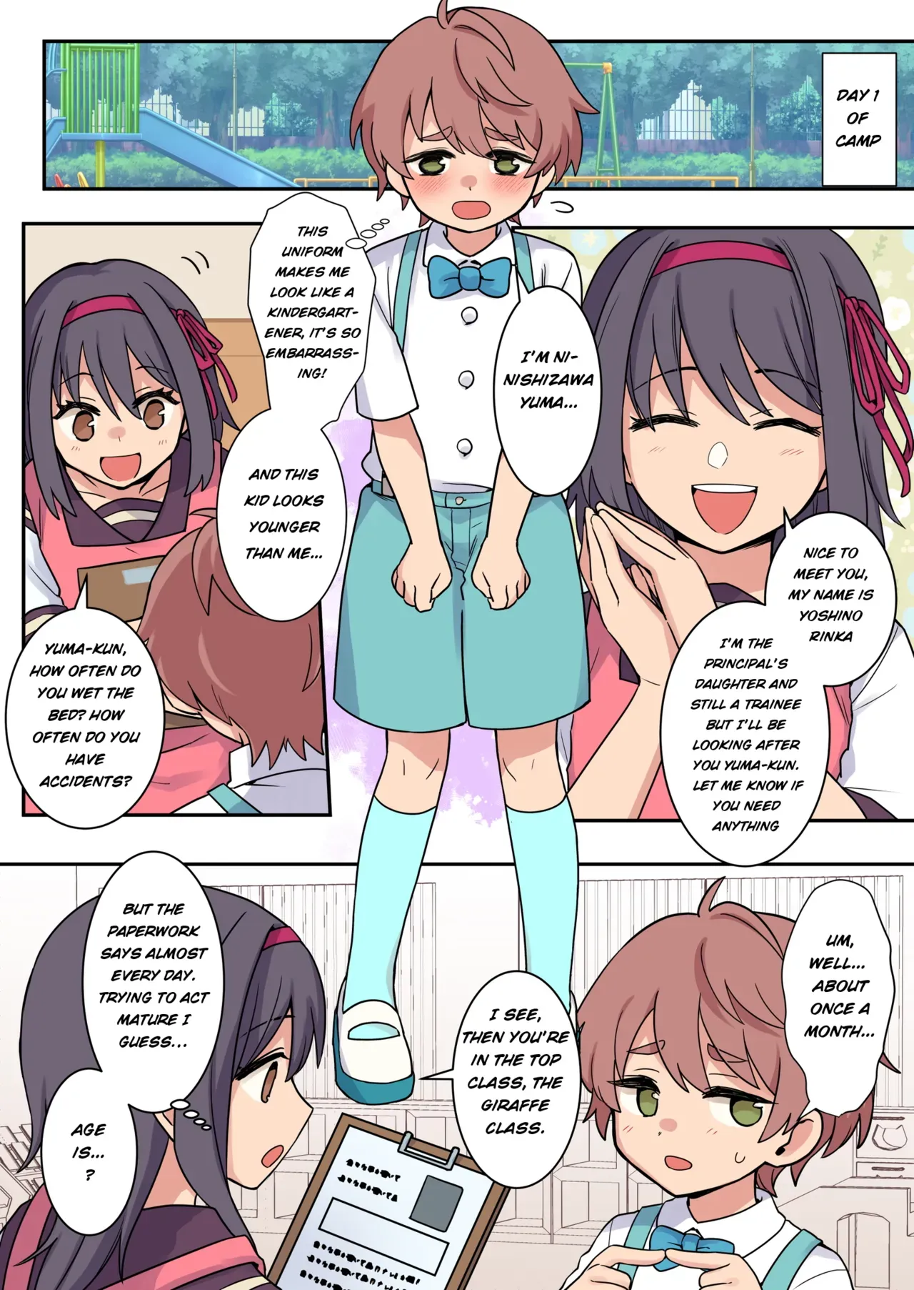[Chijoku An (Yunogi)] Shameful Bedwetting Treatment Center [English] - Page 4