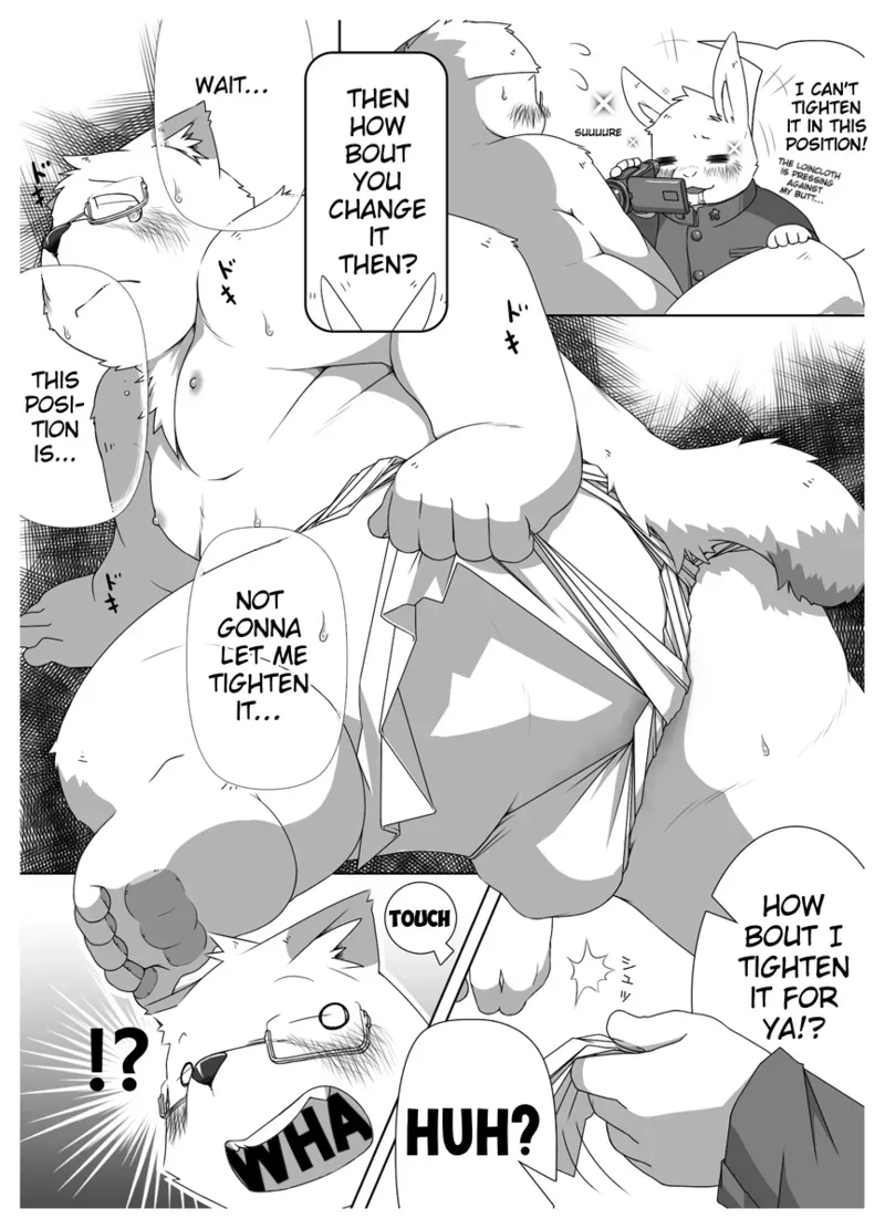(Kansai Kemoket 5) (Korokke) The Secret Lesson: How to wear a Fundoshi - 1 [English] [Benjiboyo] - Page 10