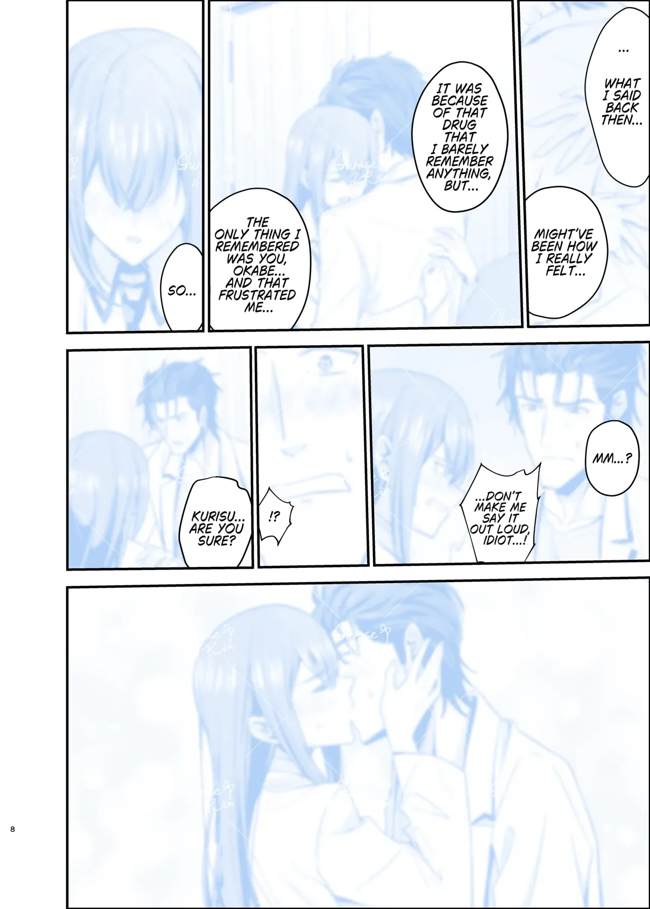 [Shirase Rin (Shirase Rin)] Shinjitsu Setsuzoku no Truth Line | Truth Line of Synchronicity (Steins;Gate) [English] [Digital] - Page 8
