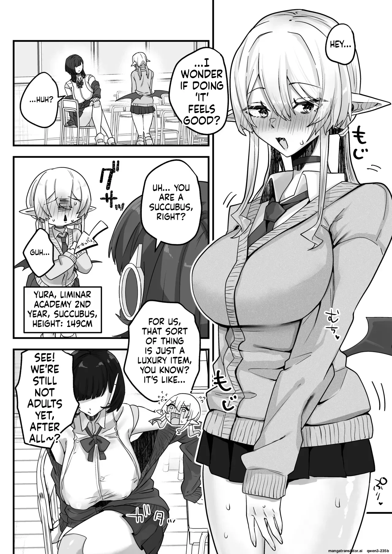 [Shafutsutei Shoudoku (Byakudan)] Houkago, Android to Succubus wa. | After School, Android and Succubus. [English] [Digital] - Page 4
