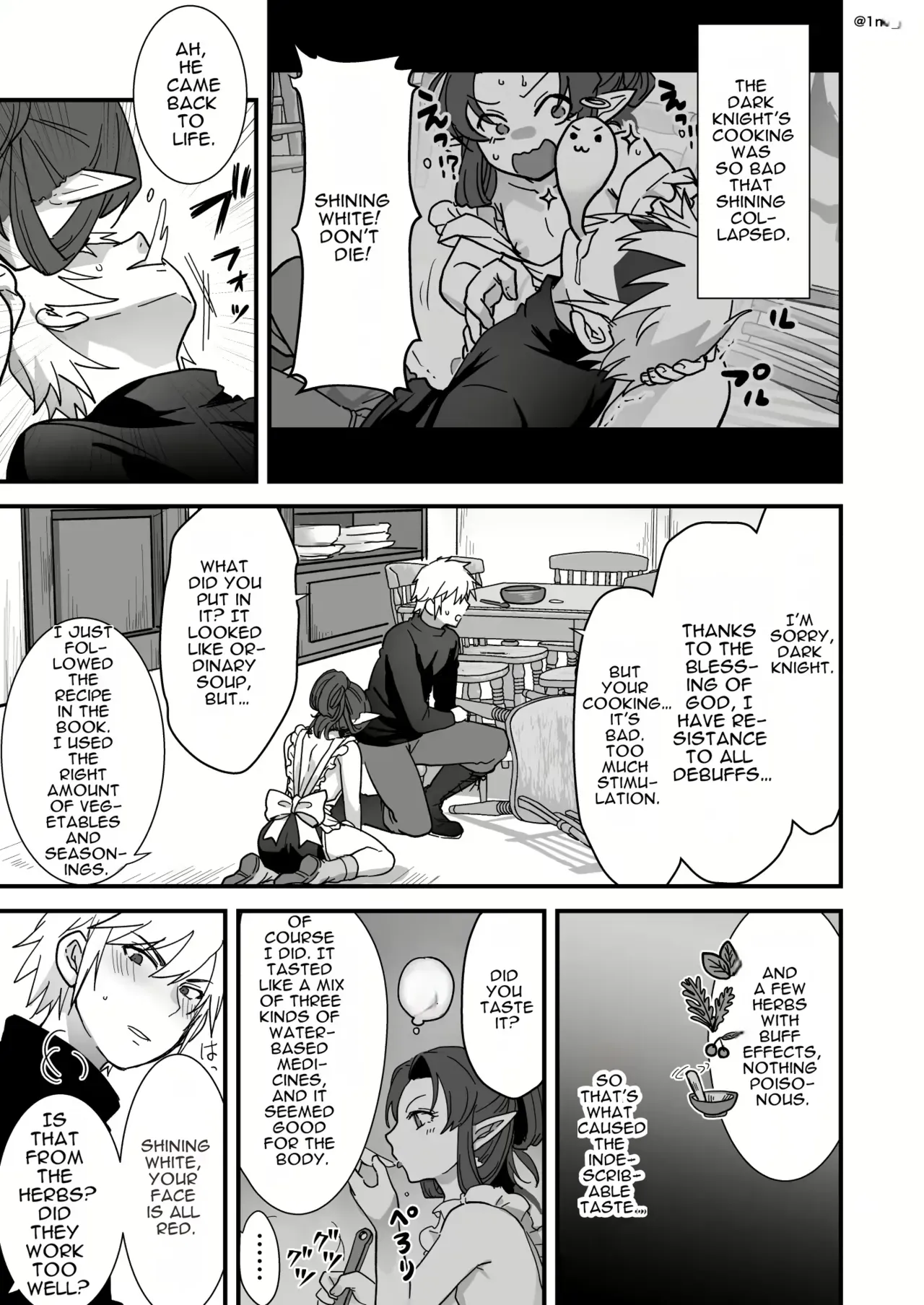 [Orgasm Slap (Ichino Milk)] Maou-gun no Moto Kanbu ga Yuusha ni Makete Mesu ni Sareru Hanashi 3 [English] - Page 2