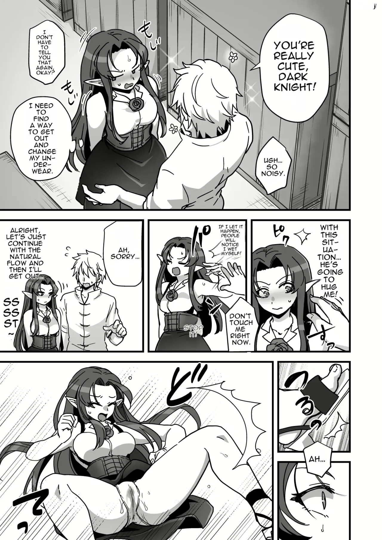 [Orgasm Slap (Ichino Milk)] Maou-gun no Moto Kanbu ga Yuusha ni Makete Mesu ni Sareru Hanashi 4 [English] - Page 10