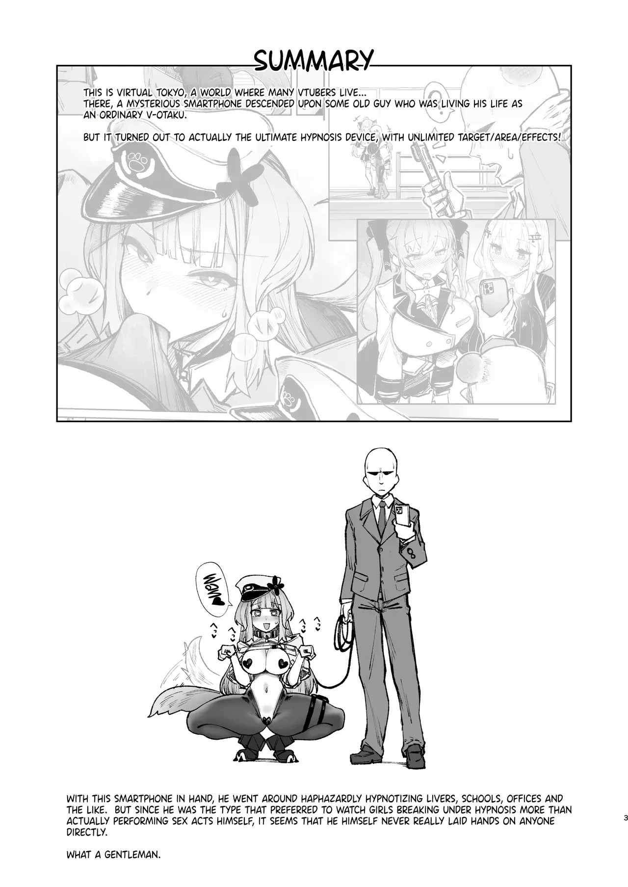 [30min-5000yen (Kagami Uekusa)] Nijisaimin 2 | Nijihypno 2 (Nijisanji) [English] {Doujins.com} [Digital] - Page 2