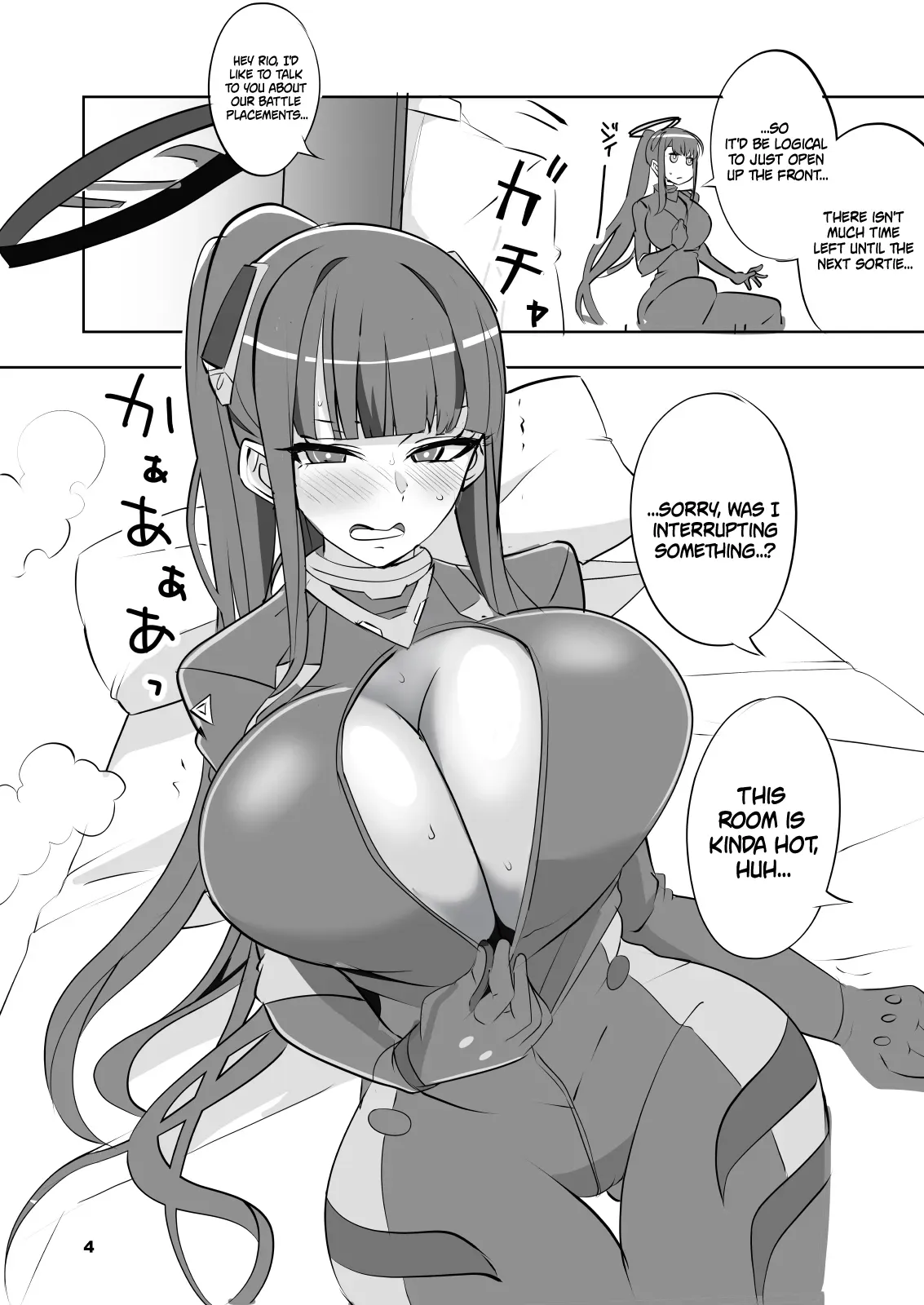 [Blue Mage (Aoi Manabu)] Reasonable Reason (Blue Archive) [English] {Doujins.com} [Digital] - Page 4