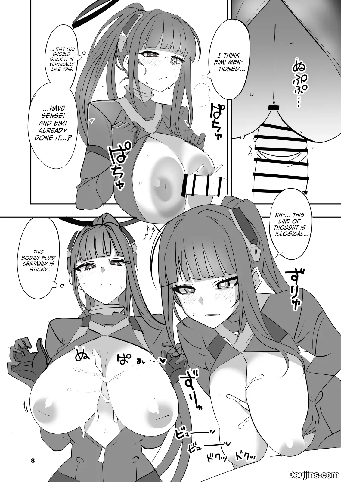 [Blue Mage (Aoi Manabu)] Reasonable Reason (Blue Archive) [English] {Doujins.com} [Digital] - Page 8