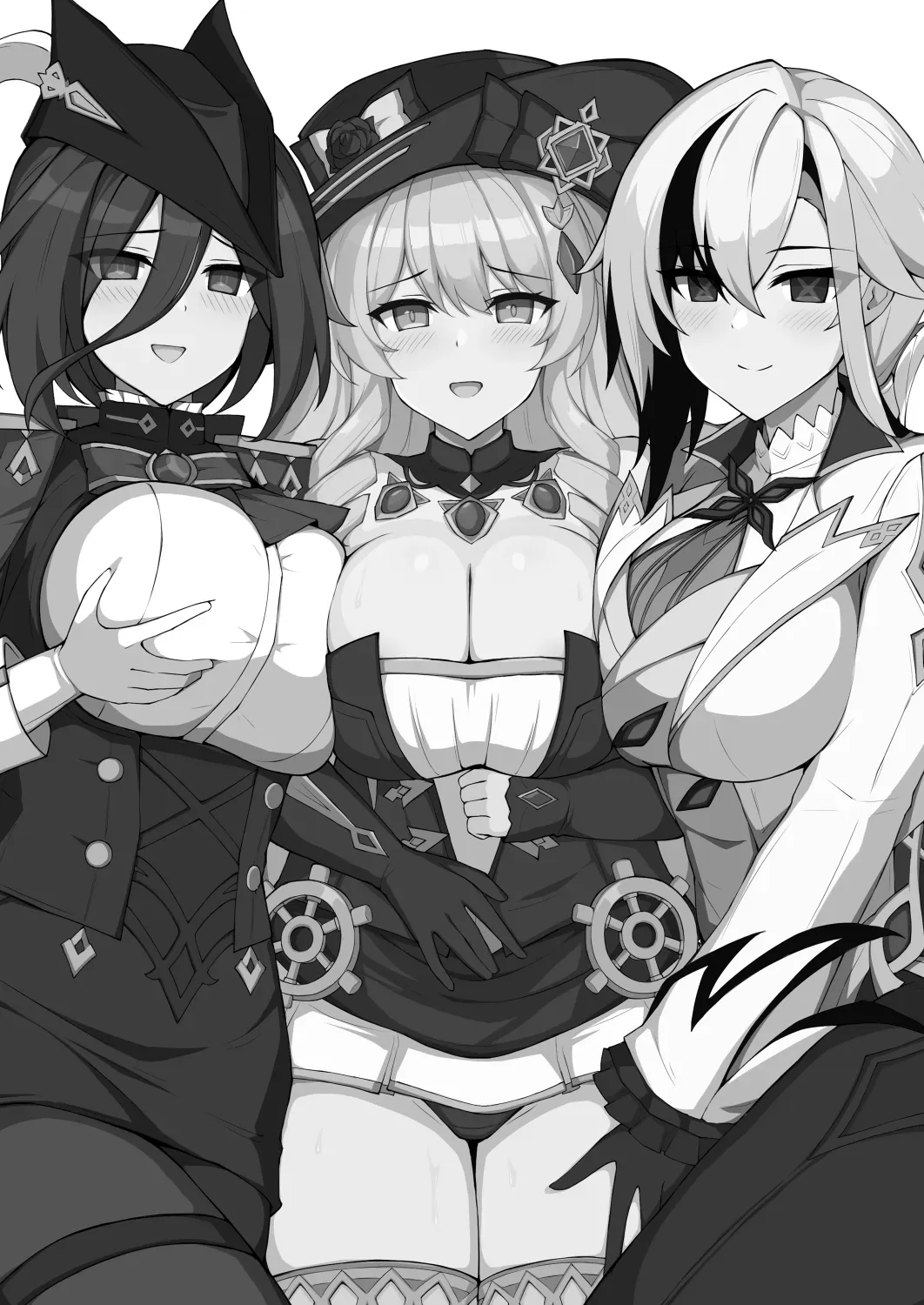 [Kyojinkou (Toyo)] OPPAI IMPACT F (Genshin Impact) [English] {Doujins.com} [Digital] - Page 2