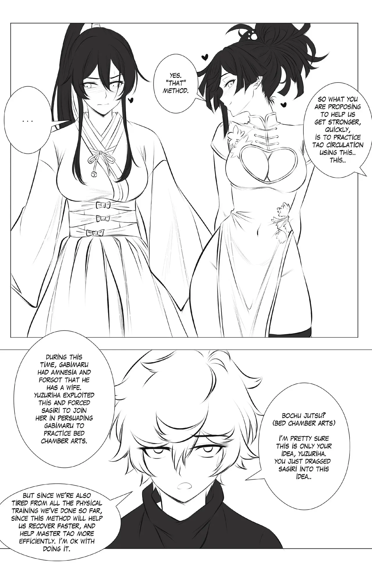 [Aishcream] Girl's Paradise - Sagiri Vs. Yuzuriha Pt. 1 (Jigokuraku) - Page 2