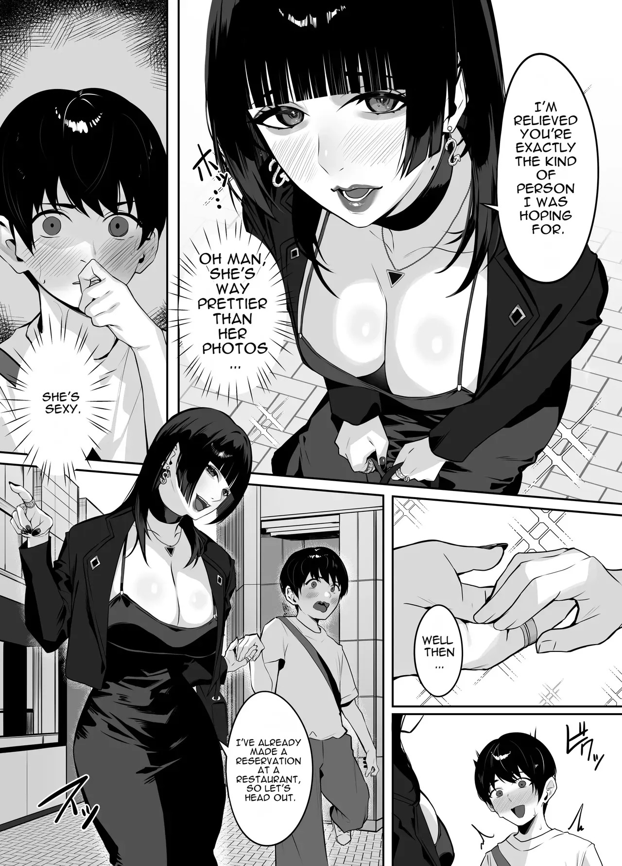 [Takoneru] A story about being punished by an older woman you matched with [English] [DNTA] - Page 3