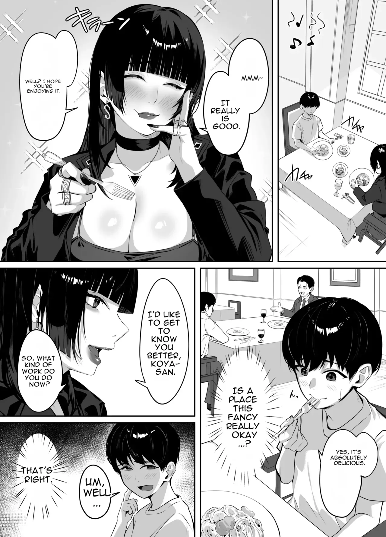[Takoneru] A story about being punished by an older woman you matched with [English] [DNTA] - Page 5