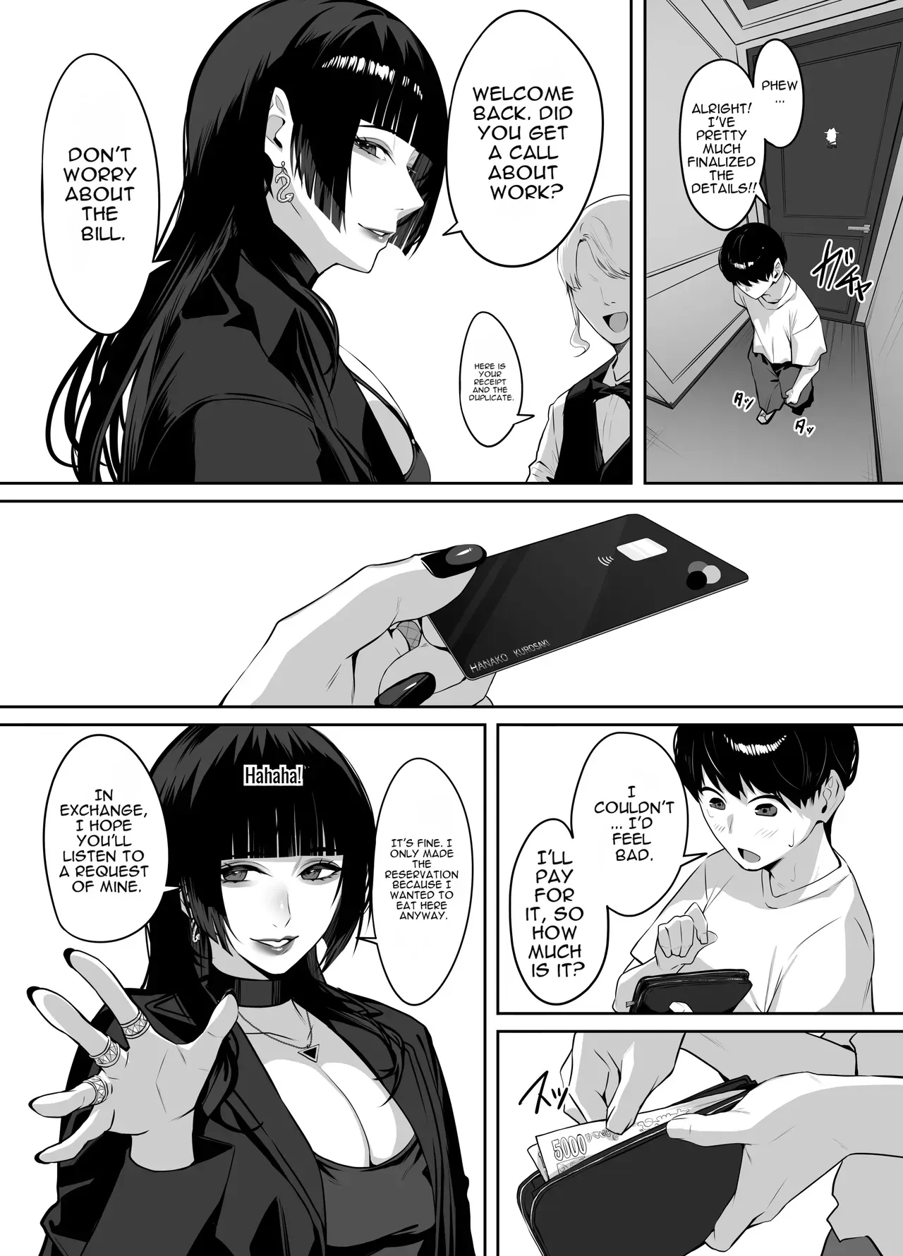 [Takoneru] A story about being punished by an older woman you matched with [English] [DNTA] - Page 8