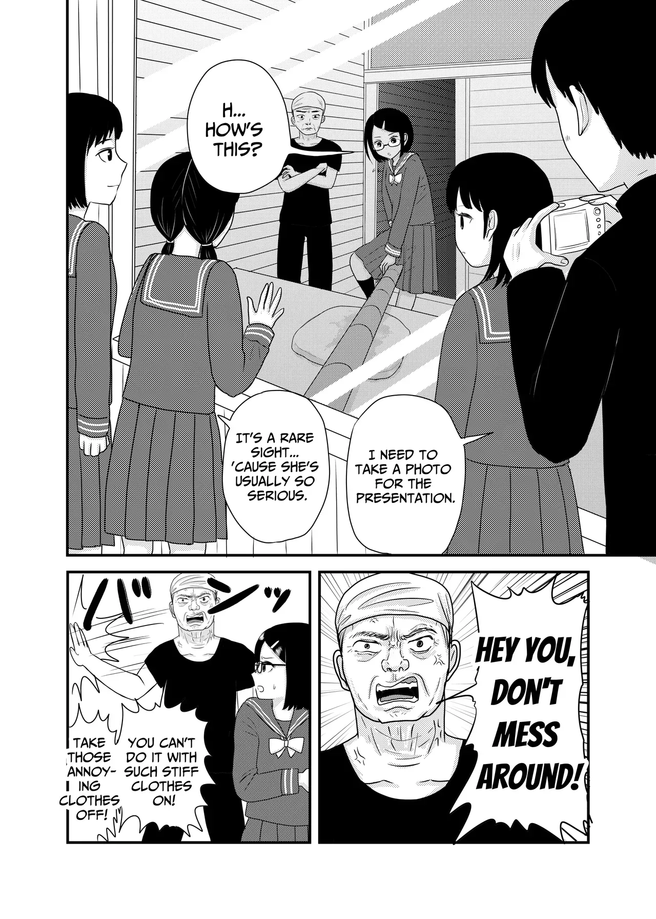 [Mizuko no Pasta (Kinoko Kurage)] Fully Naked Humiliating Bamboo Kneaded Ramen Noodles [English] [Translators Unite] [Digital] - Page 4