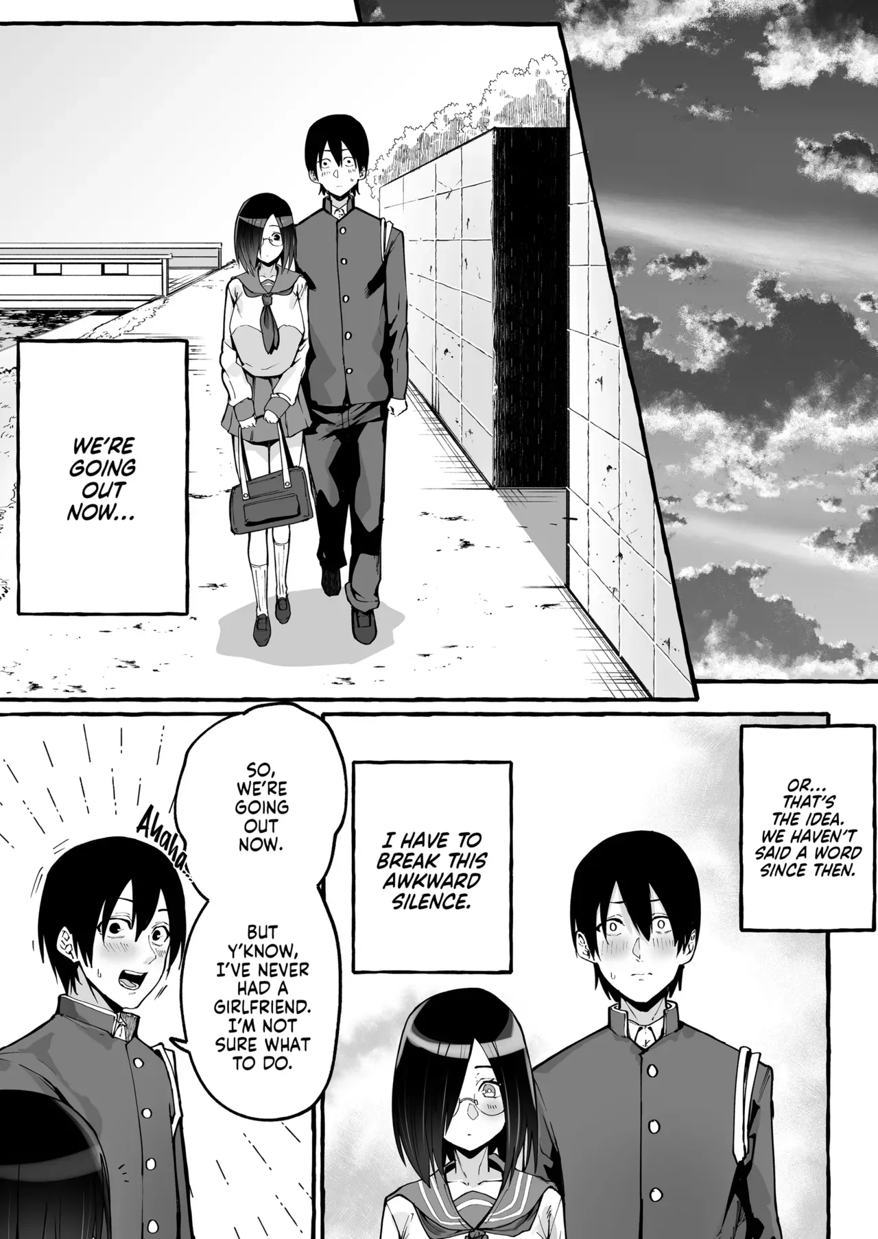 [Fuguta-ke] Kyonyuu Kanojo ni Hitasura Shibori Toraremakuru Hanashi | Squeeze Until Empty [English] [J18] [Decensored] [Digital] - Page 5