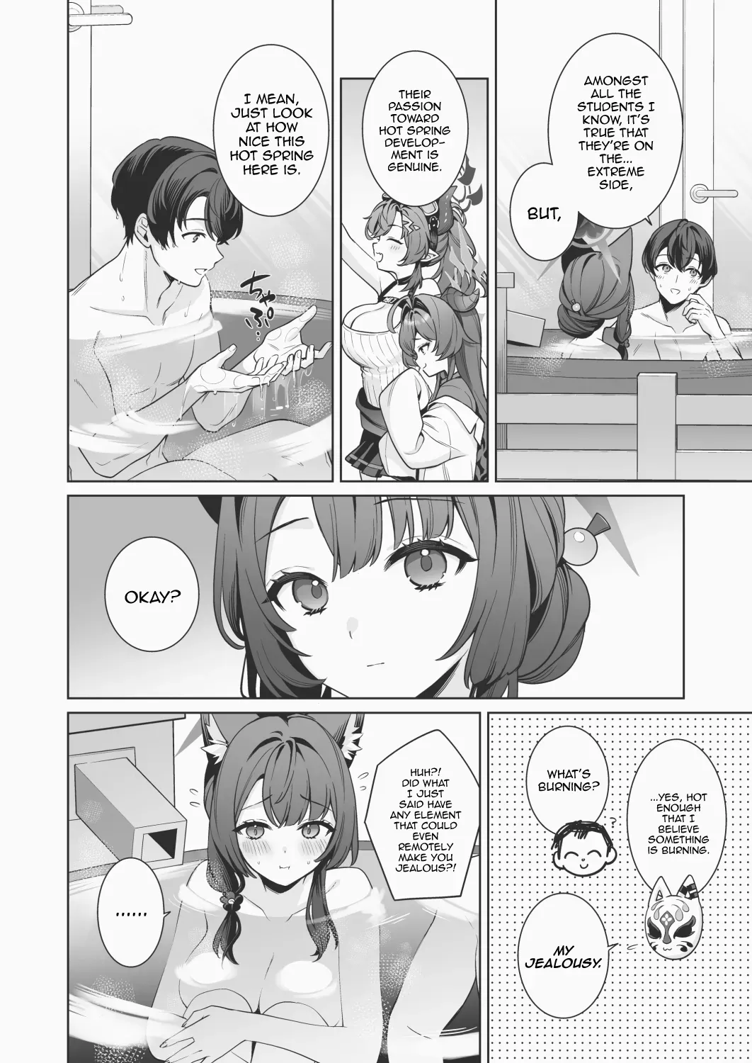 [Ichinomiya] Onsen Kai Wakamo-bon Omake Ecchi Manga | Hot Spring Wakamo Book Bonus Sex Manga (Blue Archive) [English] [mysterymeat3] - Page 5