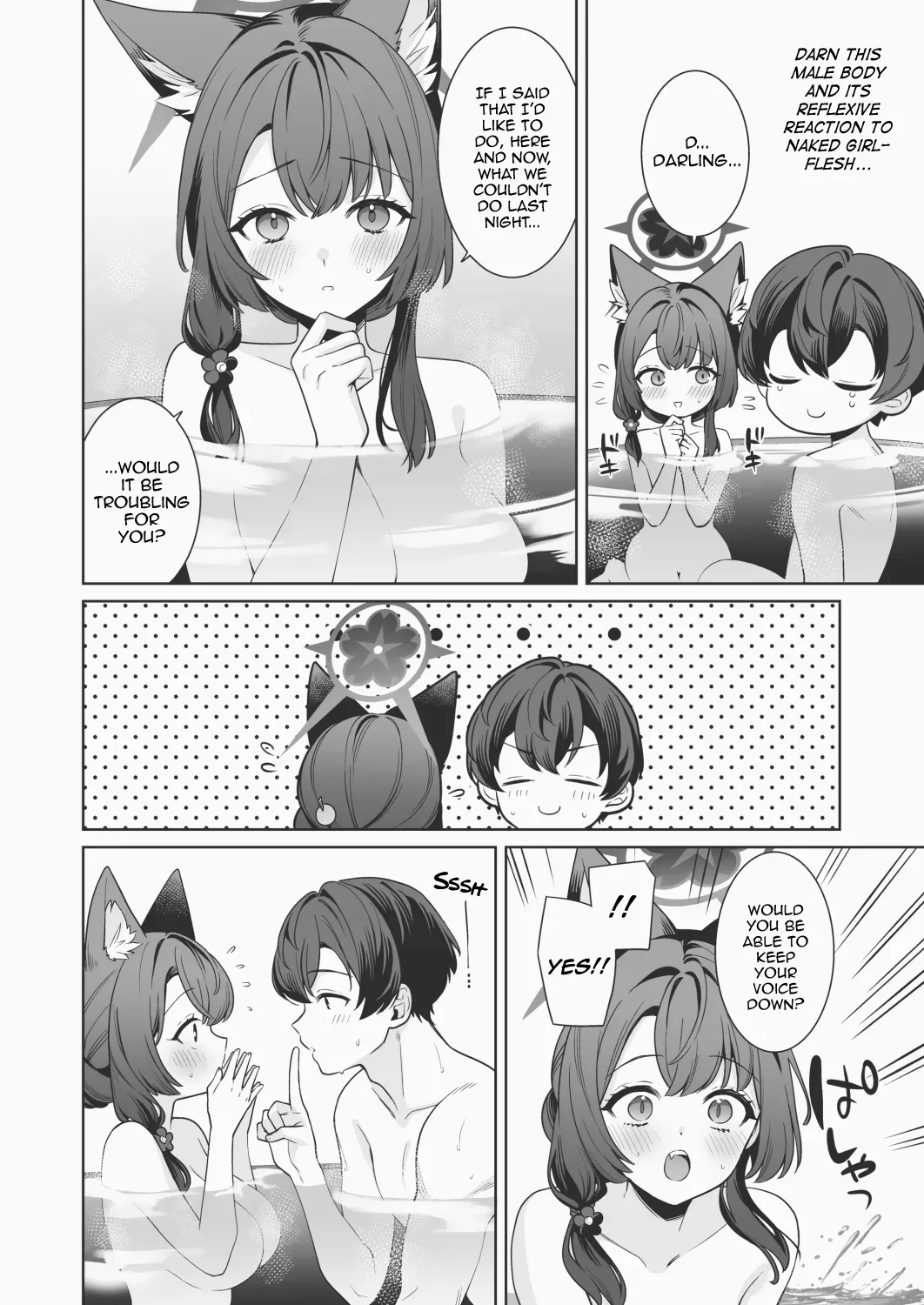 [Ichinomiya] Onsen Kai Wakamo-bon Omake Ecchi Manga | Hot Spring Wakamo Book Bonus Sex Manga (Blue Archive) [English] [mysterymeat3] - Page 9