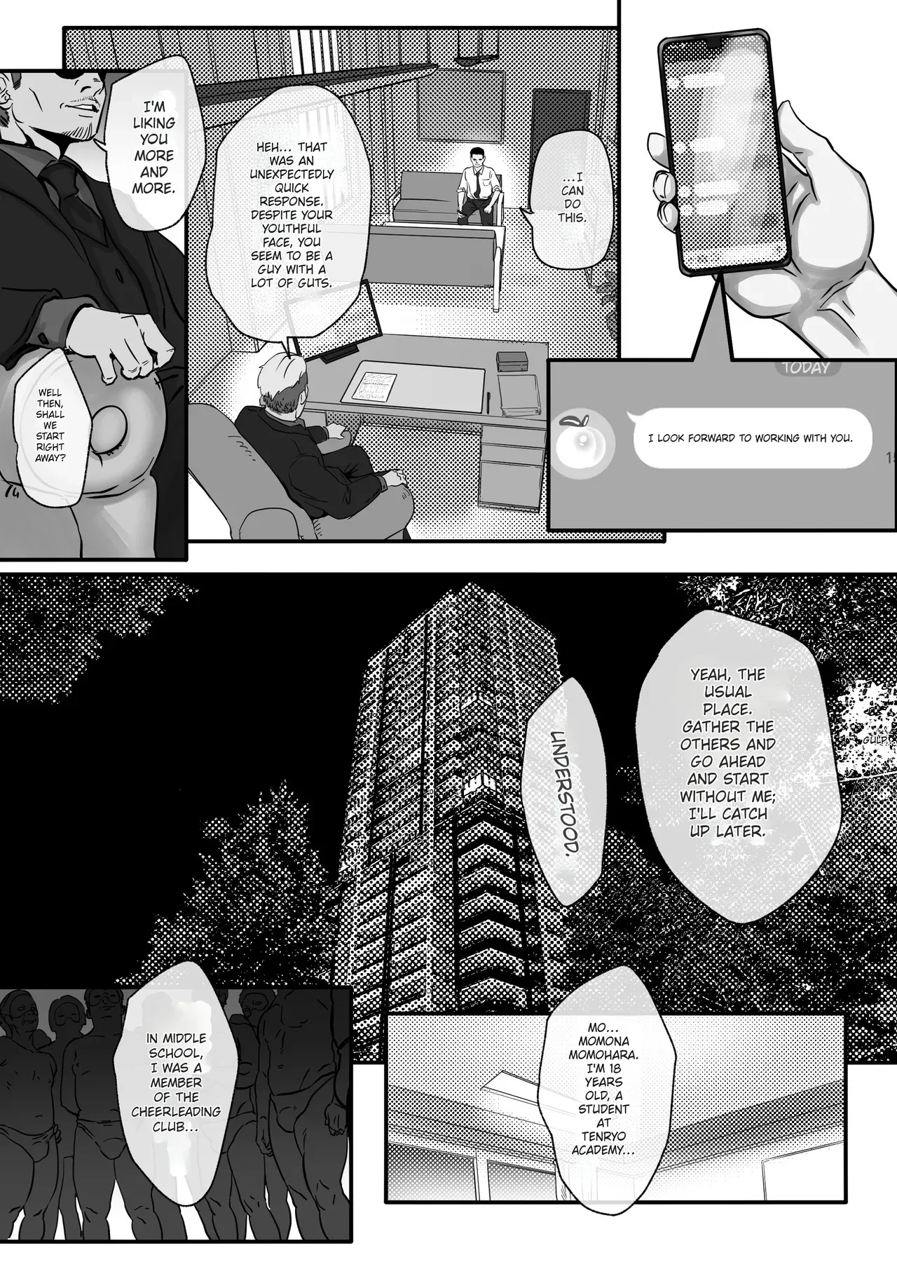 [Jzargo] Osananajimi to Musubareru Hazu datta Idol Shibou Momona-chan ga Ojisan no Aijin ni Naru Hanashi. | The Story of Momona-chan, an Aspiring Idol Who Was Supposed to End Up With Her Childhood Friend, but Ends Up Becoming an Older Man's Mistress. [English] [MTL] - Page 10