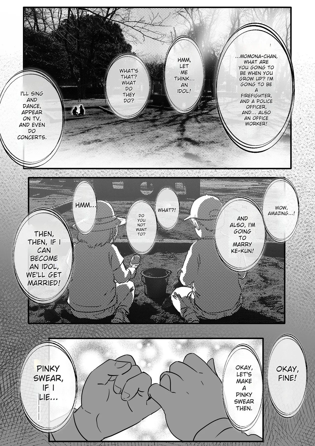 [Jzargo] Osananajimi to Musubareru Hazu datta Idol Shibou Momona-chan ga Ojisan no Aijin ni Naru Hanashi. | The Story of Momona-chan, an Aspiring Idol Who Was Supposed to End Up With Her Childhood Friend, but Ends Up Becoming an Older Man's Mistress. [English] [MTL] - Page 3