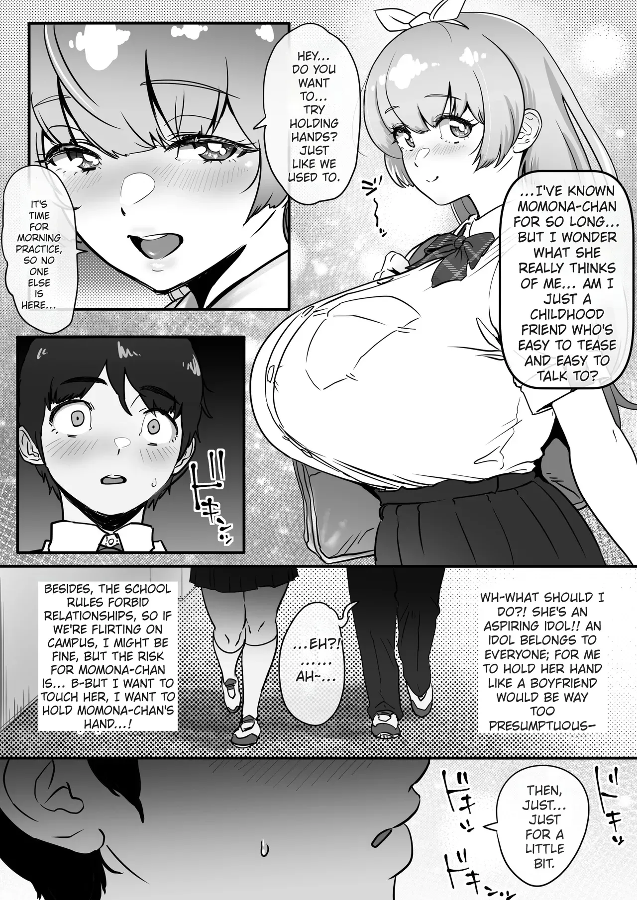 [Jzargo] Osananajimi to Musubareru Hazu datta Idol Shibou Momona-chan ga Ojisan no Aijin ni Naru Hanashi. | The Story of Momona-chan, an Aspiring Idol Who Was Supposed to End Up With Her Childhood Friend, but Ends Up Becoming an Older Man's Mistress. [English] [MTL] - Page 6