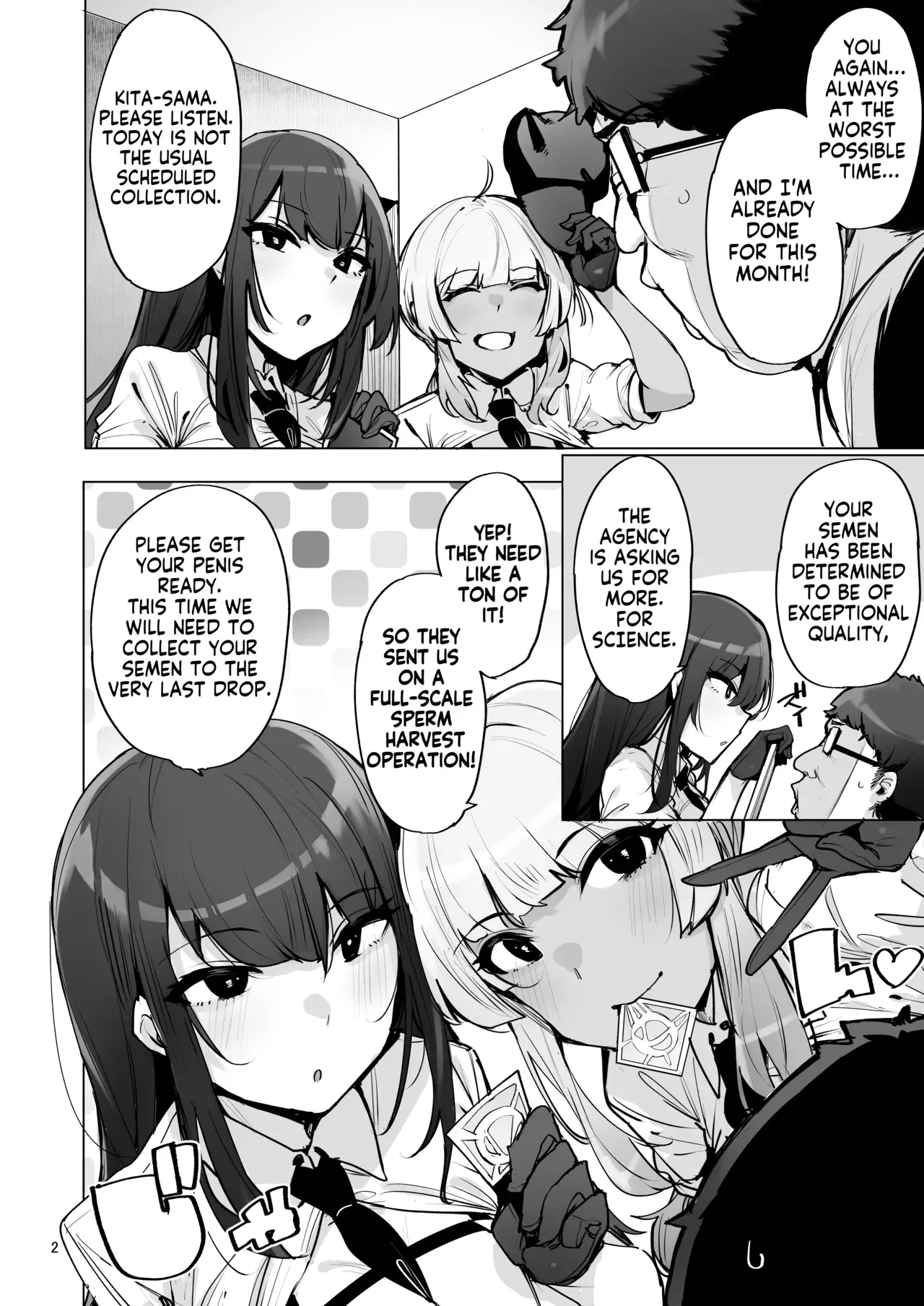 [wakamaker (wakamesan)] Anata no Semen Kaishuu Shimasu 3 | I'll collect your semen 3 [English] [KM_42] [Decensored] [Digital] - Page 3