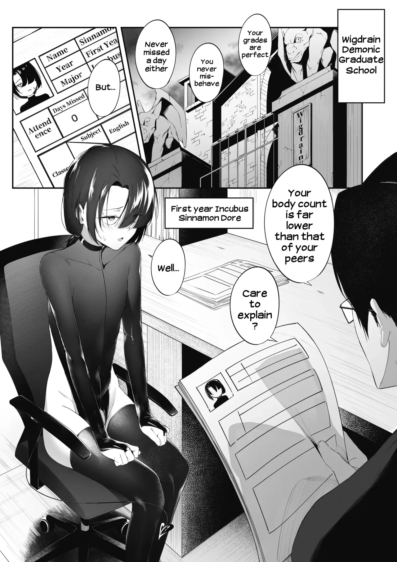 [Uchi no Yoko (Hanamaru Sensei)] Otokonoko Incubus no Kuchuu | Femboy Incubus in Distress [English] - Page 3