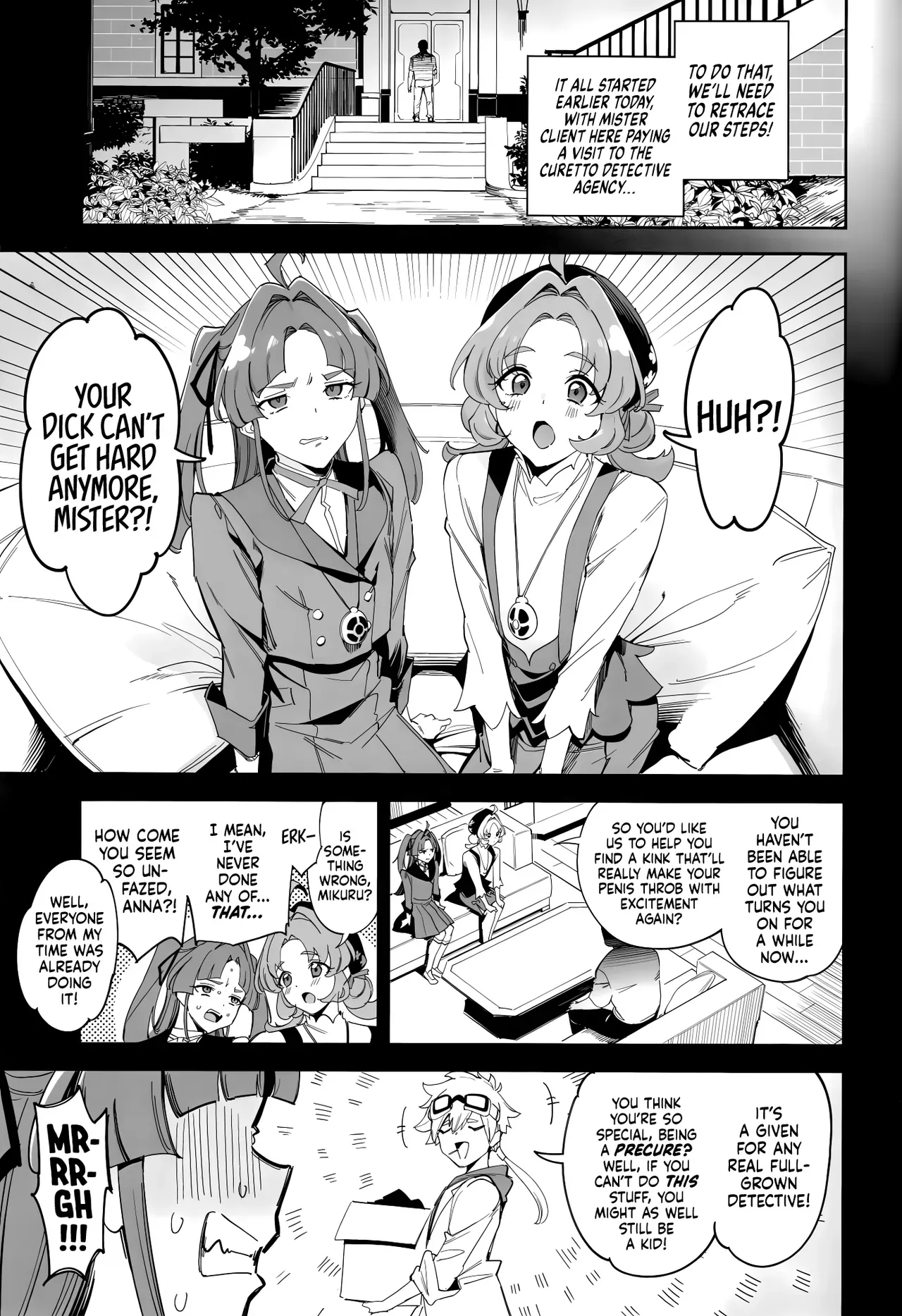 (COMIC1☆28) [Jukusei Kakuzatou (SugarBt)] Watashi-tachi no Answer nante Nakatta ー This Couldn’t Possibly Have Been Our Answer (Meitantei Precure!) [English] [head empty] - Page 4
