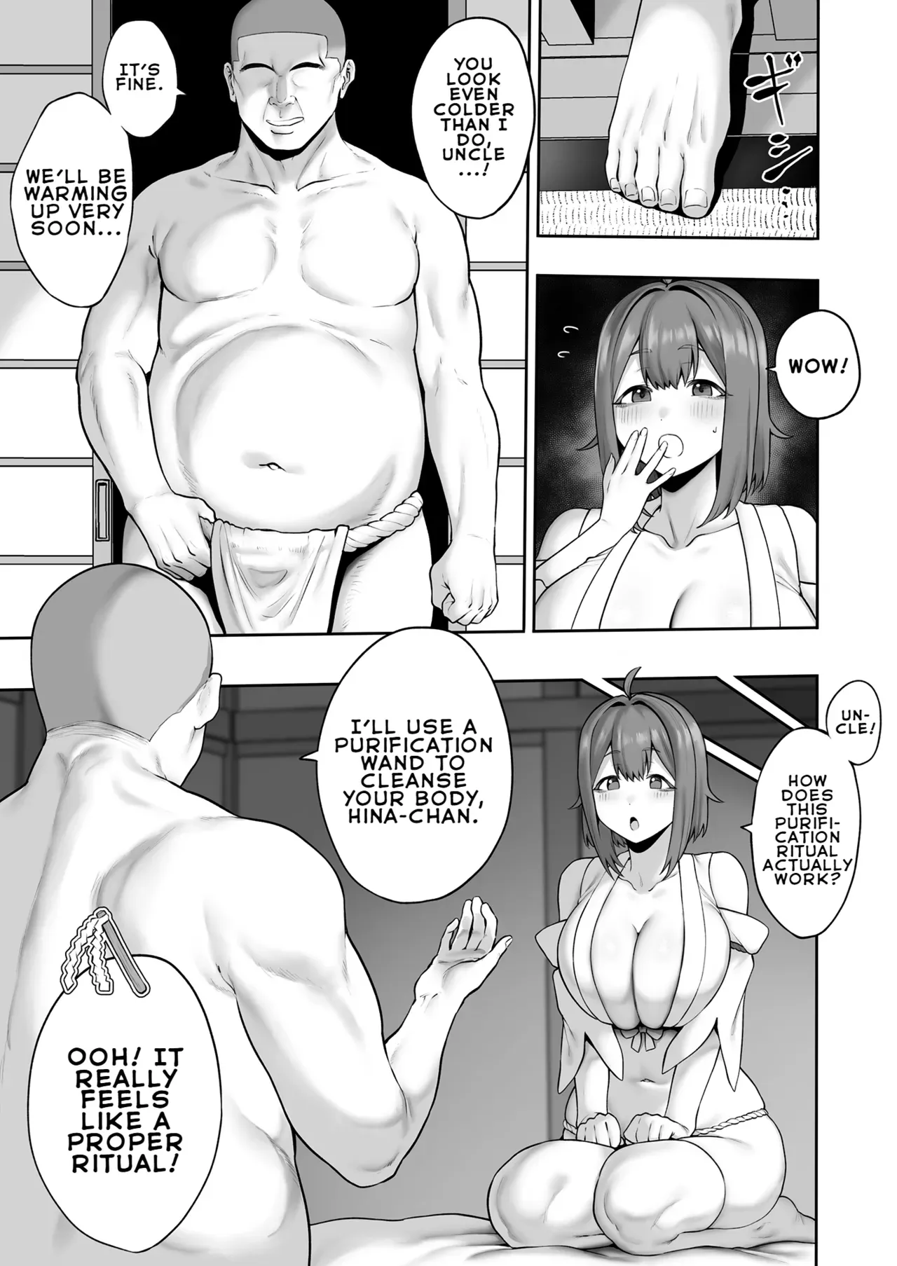 [Hitsuji no Udonya (Inamimi)] Muchi Muchi Tennen Joshidaisei no Dosukebe Jorei Taikenroku | Record of an Innocent, Curvy, and Airheaded Female College Student's Super Lewd Exorcism Experience [English] [LKK•Scans] - Page 8