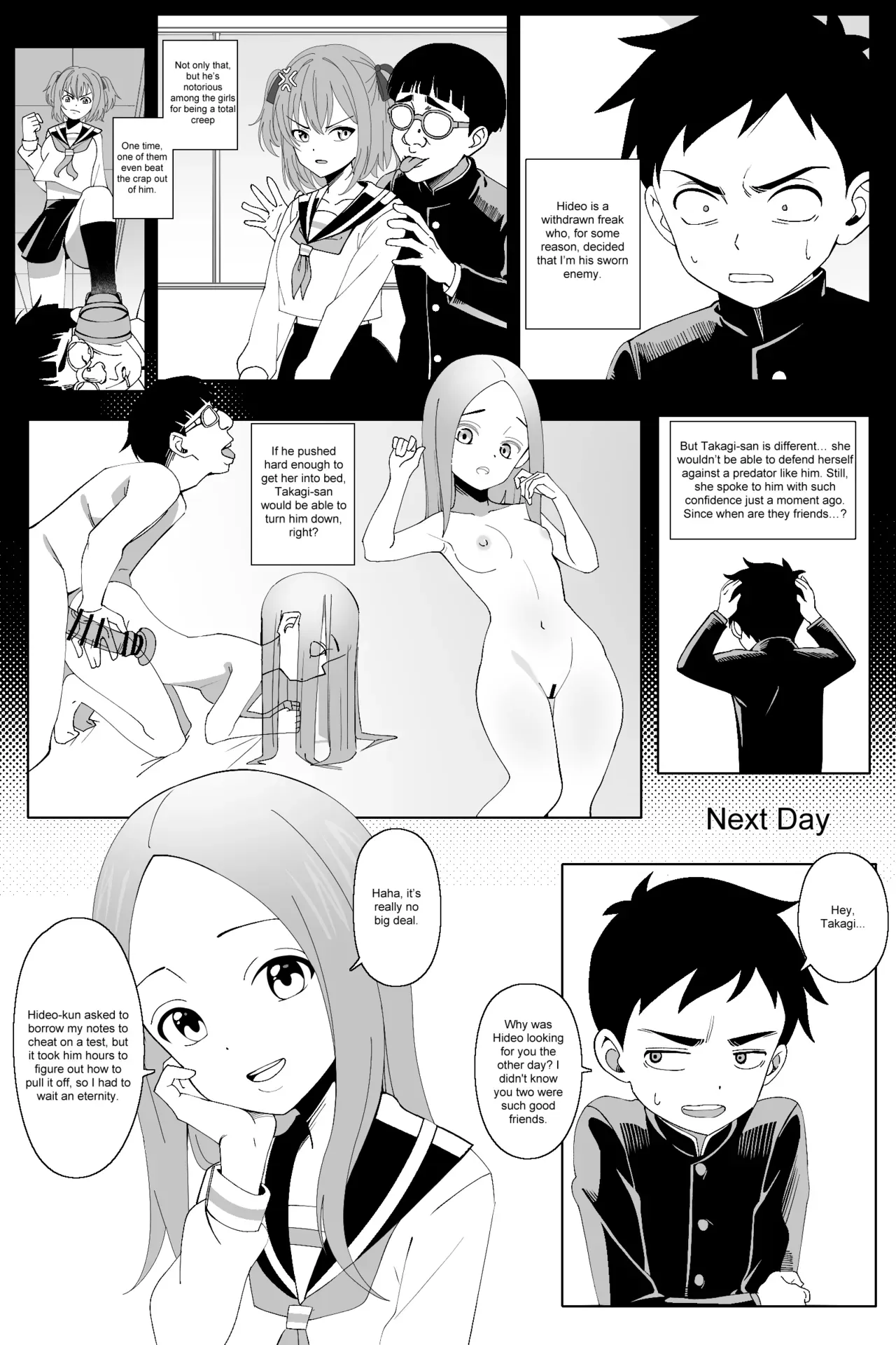 [Teasing Master Takagi-san] The Girl Who Used to Tease Me Is Now Looking at Someone Else (Ch. 1 - Part 2) - Arujiisan - Page 2