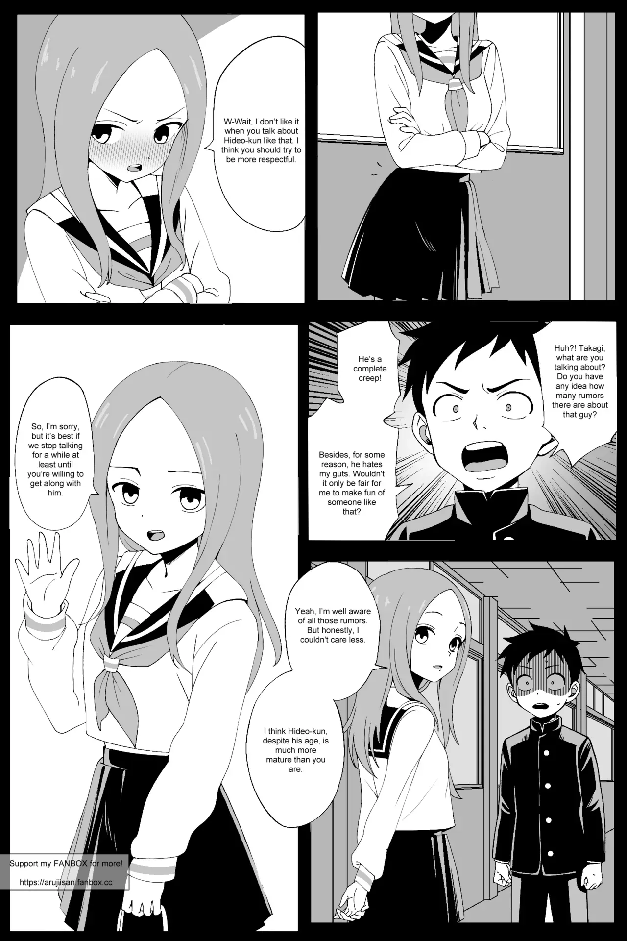 [Teasing Master Takagi-san] The Girl Who Used to Tease Me Is Now Looking at Someone Else (Ch. 1 - Part 2) - Arujiisan - Page 4