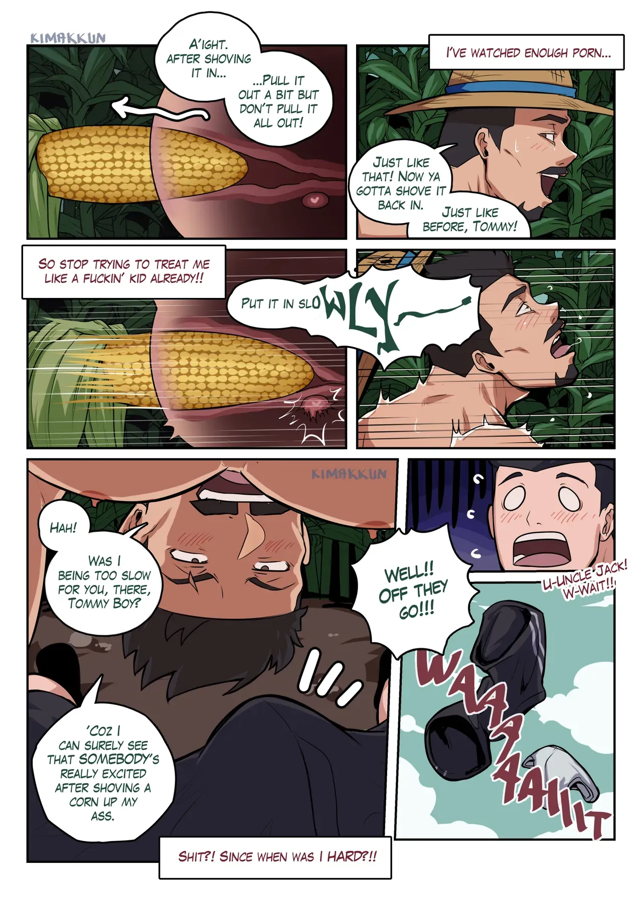 [kimakkun] Me and Uncle Jack [English + Textless & Lineart] - Page 6