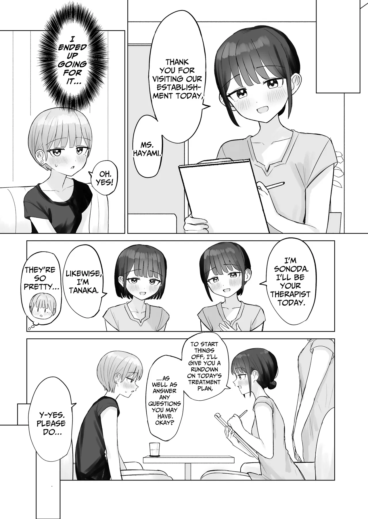 [Bonnou Sousaku (Bon)] Bijin Therapist-san ni Torokeru made Kairaku Zeme Sareta Hanashi | Driven to Ecstasy by My Sexy Therapists [English] [IXIA WORKS] - Page 5