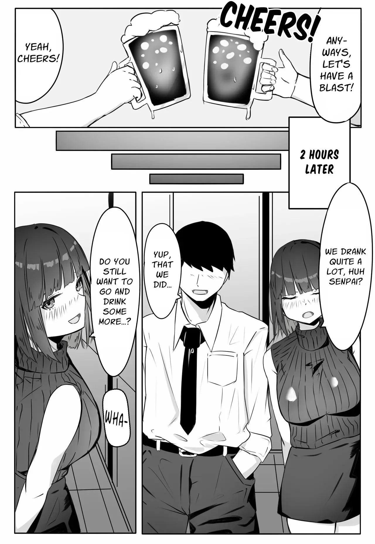 [Merukuran (Rakunagaku)] Kouhai Succubus-chan wa Senpai o Jirashitai! | The Succubus At Work Is A Teaser! [English] [Nikuchan] - Page 6