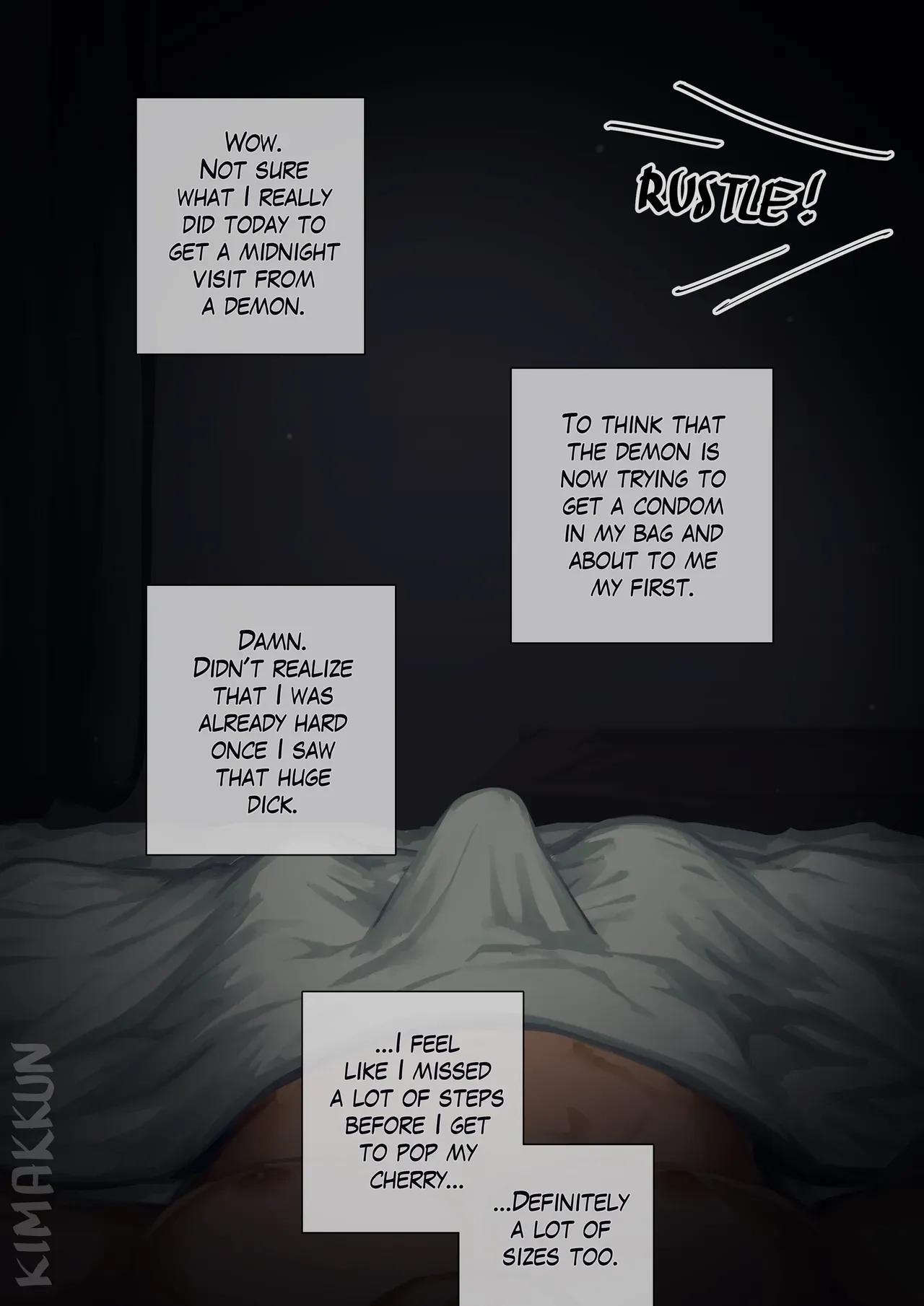 [kimakkun] Midnight Visit [English + Textless] - Page 9