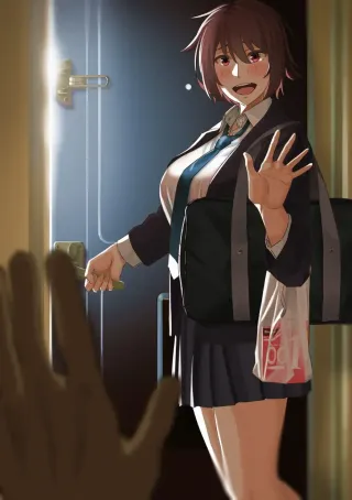[Uragamu] Netorase Kanojo-Chan ~ 01 [English] cover