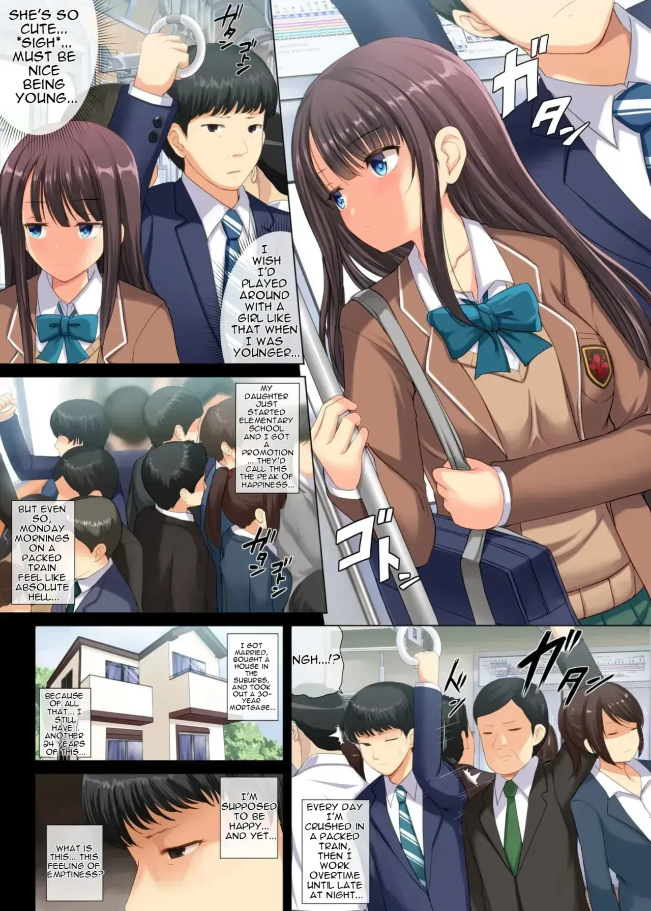[An-Arc XXX (Hamo)] Majime na Salaryman ga JK Chijo ni Otosareru Hanashi [MTL] - Page 2