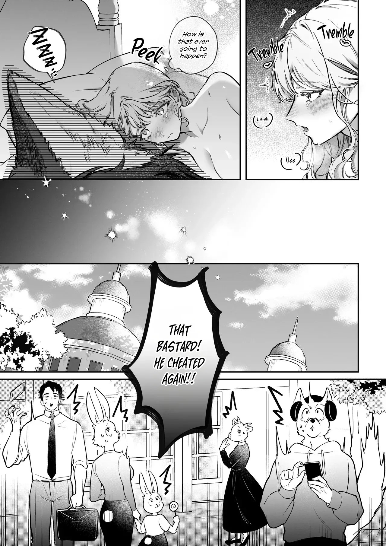 [Vivid Aster (Jnnkleche)] Kahogo na Juujin Kareshi no Tanetsuke Honki Koubi ni Kowasaretai | I want to be destroyed by my overprotective beastman boyfriend's serious mating and impregnation [English] [Descent into madness] - Page 6