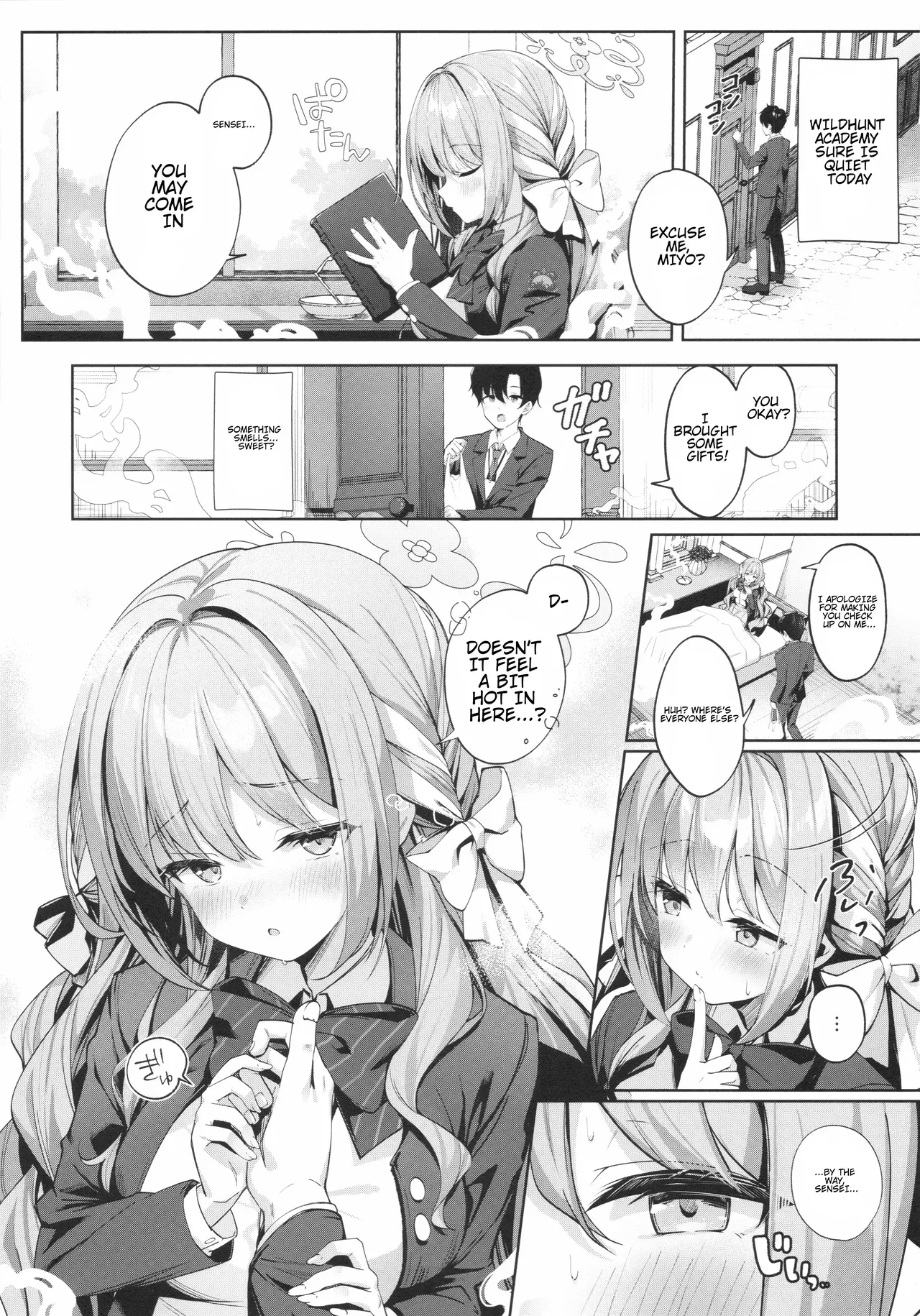(C107) [Kinokomushin (Kinokomushi)] Warui Sensei ni wa, Sex ga Hitsuyou desu ne (Blue Archive) (English) [TheSoloTrio] - Page 5