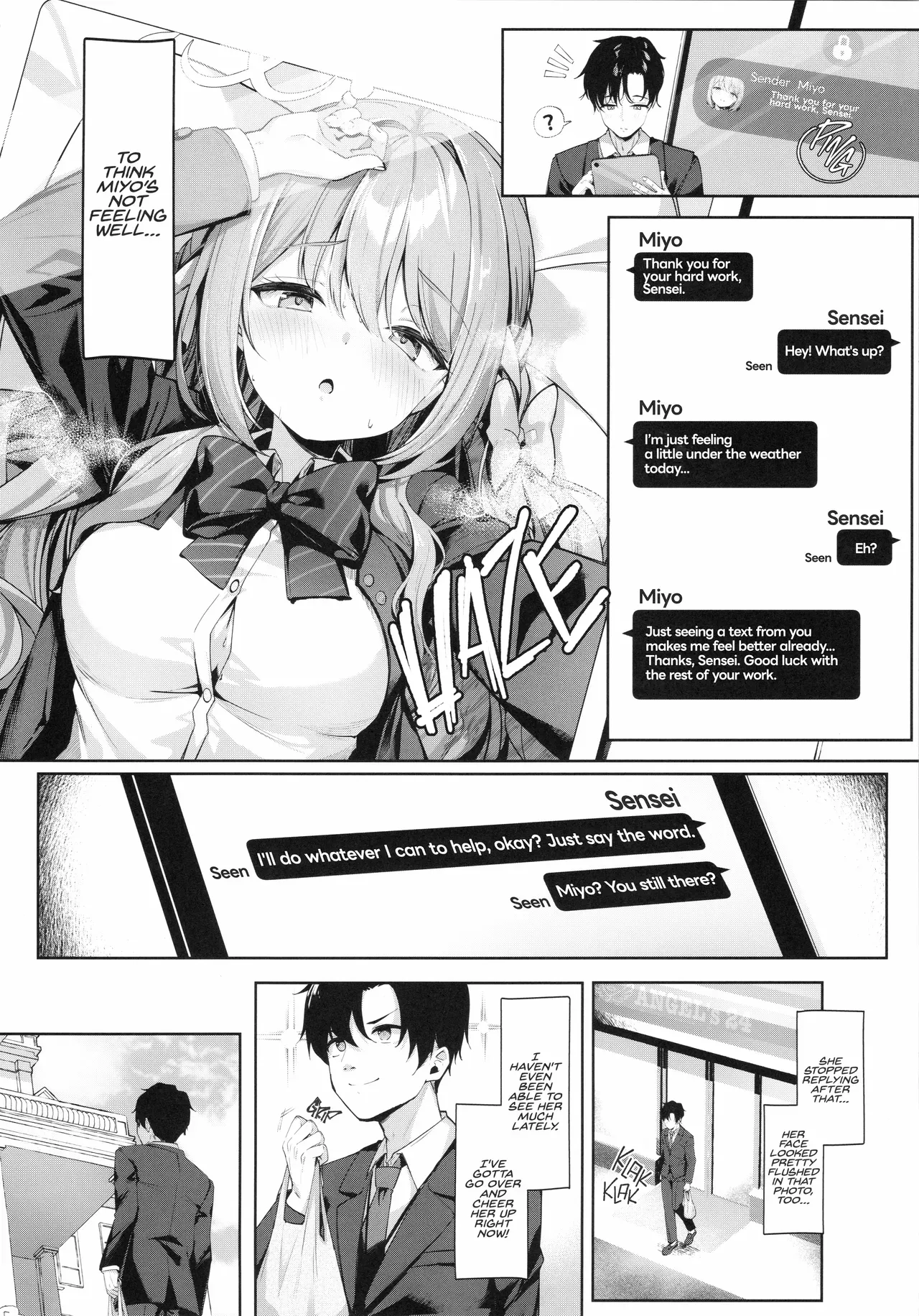 (C107) [Kinokomushin (Kinokomushi)] Warui Sensei ni wa, Oshioki ga Hitsuyou desu ne | A Bad Sensei Needs to Be Punished (Blue Archive) [English] - Page 4