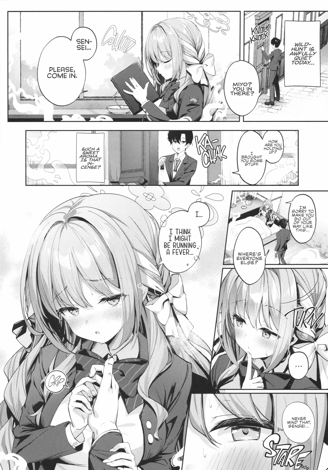 (C107) [Kinokomushin (Kinokomushi)] Warui Sensei ni wa, Oshioki ga Hitsuyou desu ne | A Bad Sensei Needs to Be Punished (Blue Archive) [English] - Page 5
