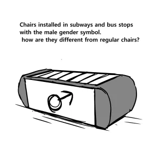 Pixiv( Au79 ) Public chairs in a world where women are superior to men cover