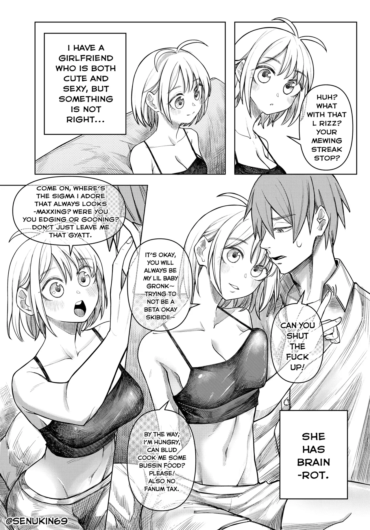 [Senukin] Brainrot Girlfriend [ongoing] - Page 3