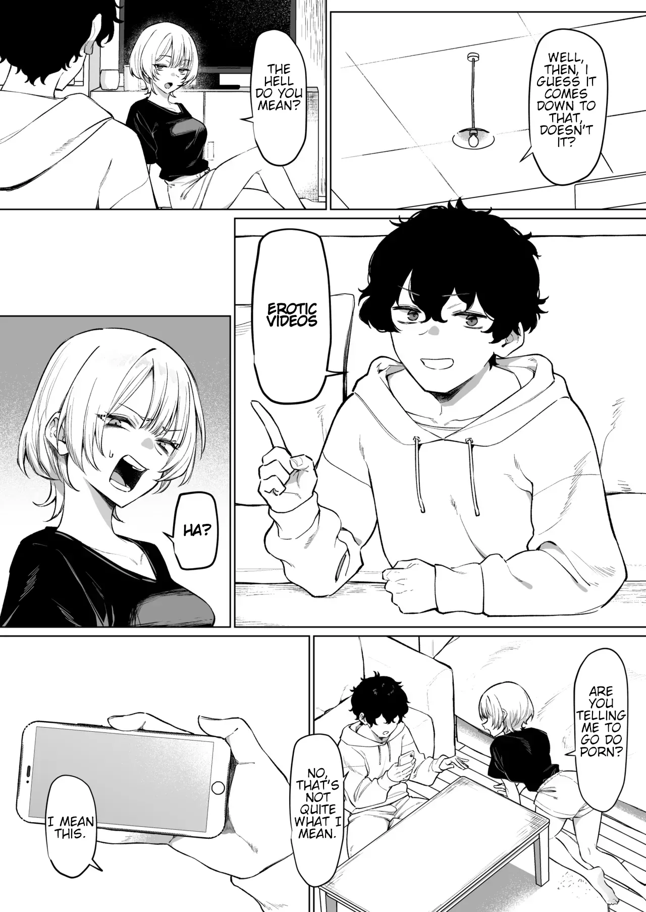 [MM] Senpai to no Ecchi na Douga de Kasegu Hanashi | The Story of Earning Money with a Video of Steamy French Kissing with my Senpai [English] - Page 3